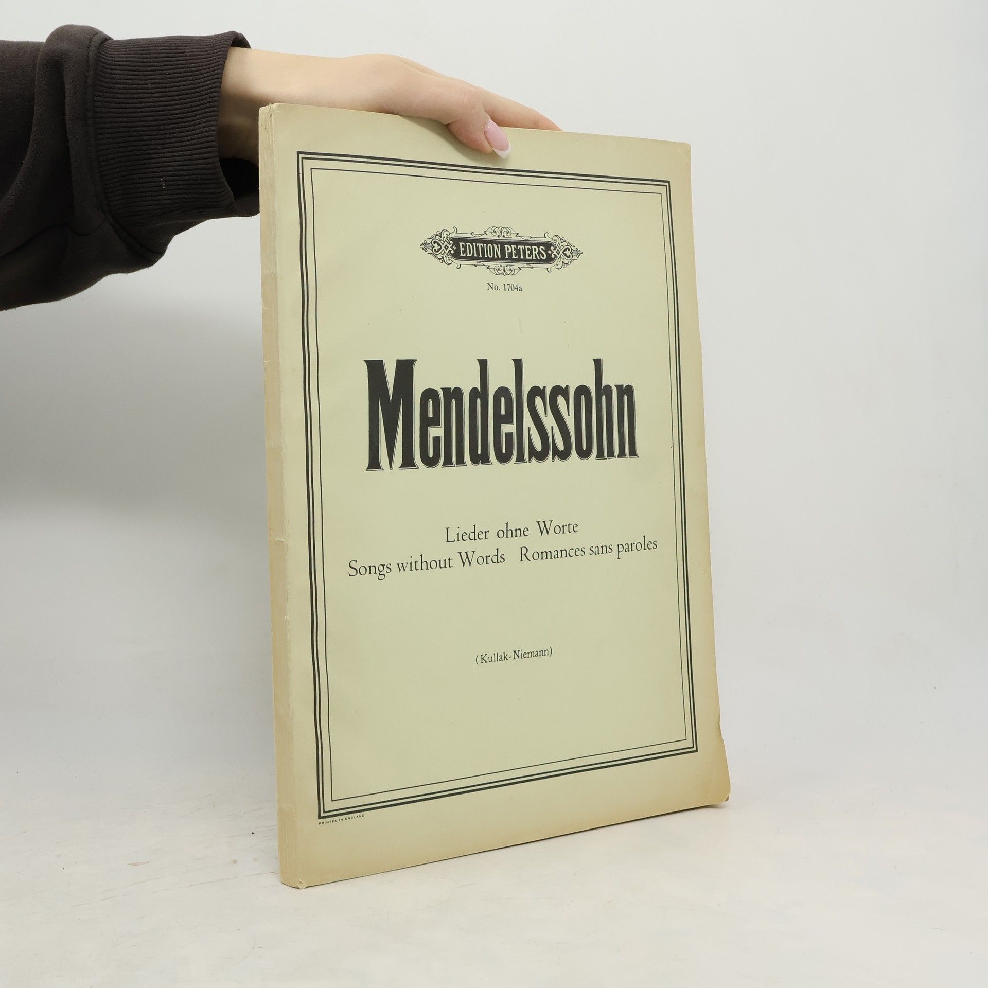 Felix Mendelssohn Mendelssohn. Variations sérieuses. Opus 54. Klavier zu 2 Händen
