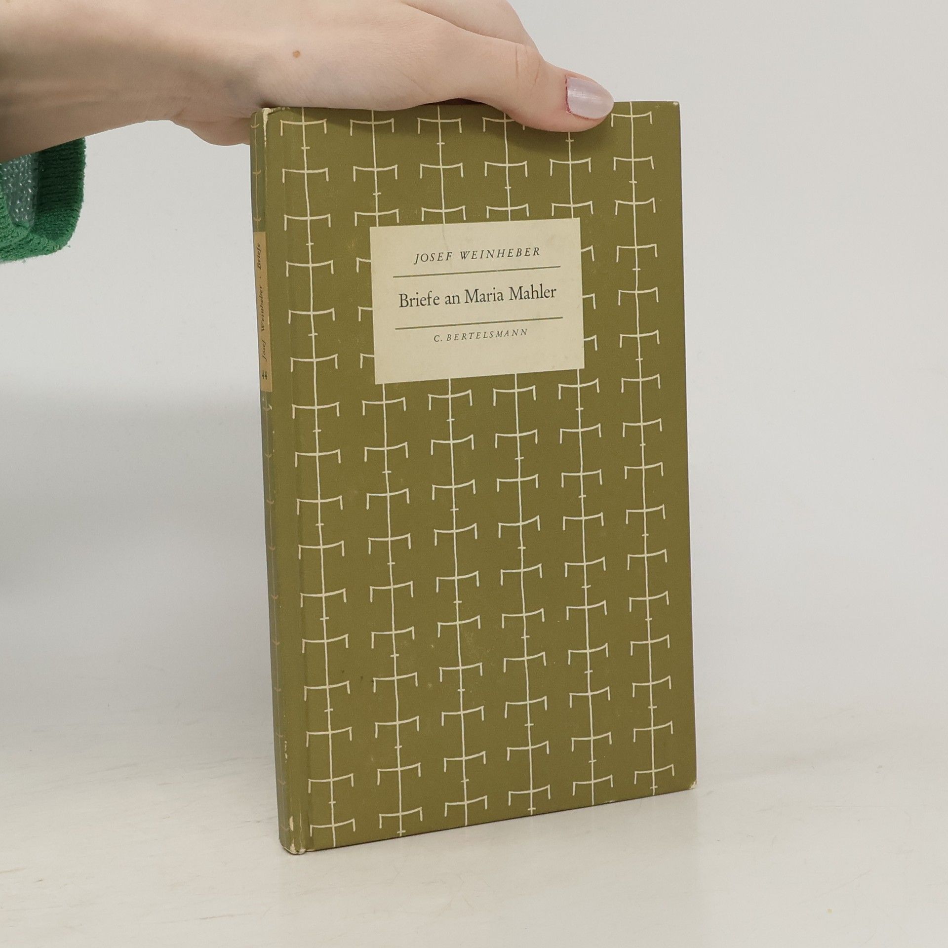 Josef Weinheber Briefe an Maria Mahler