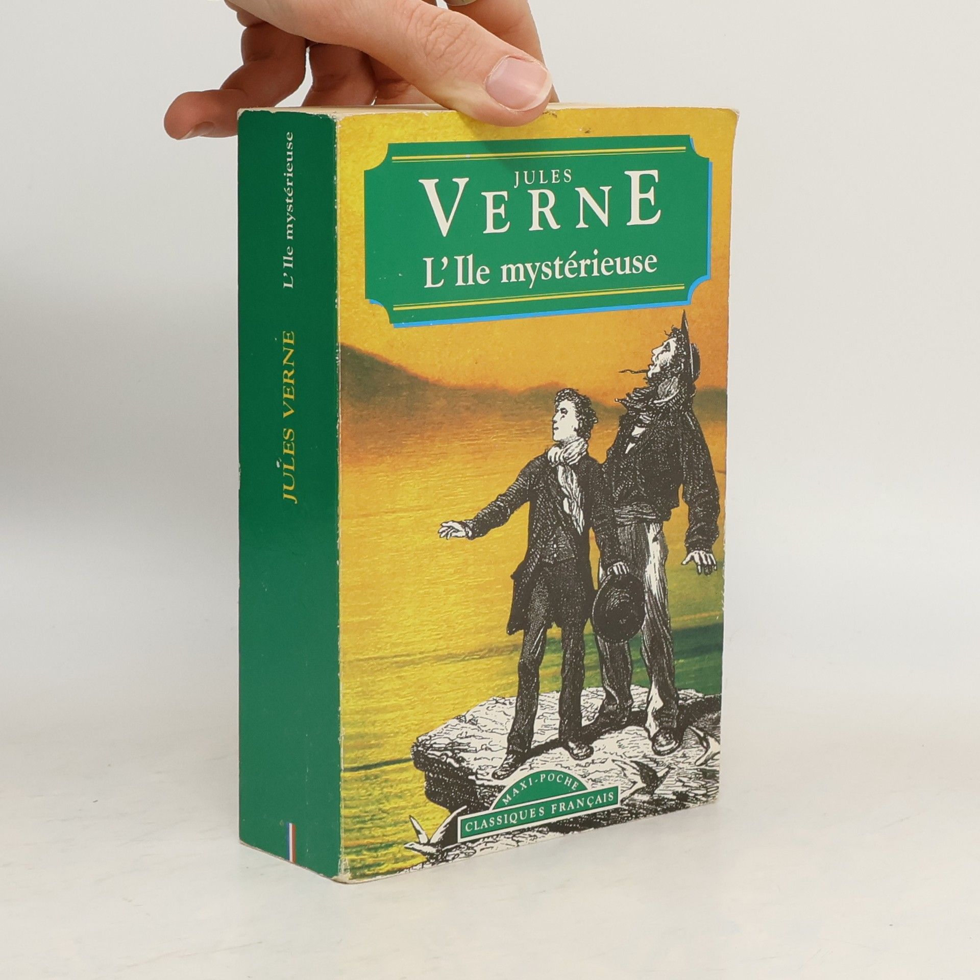 Jules Verne Classiques Français: L'île mystérieuse