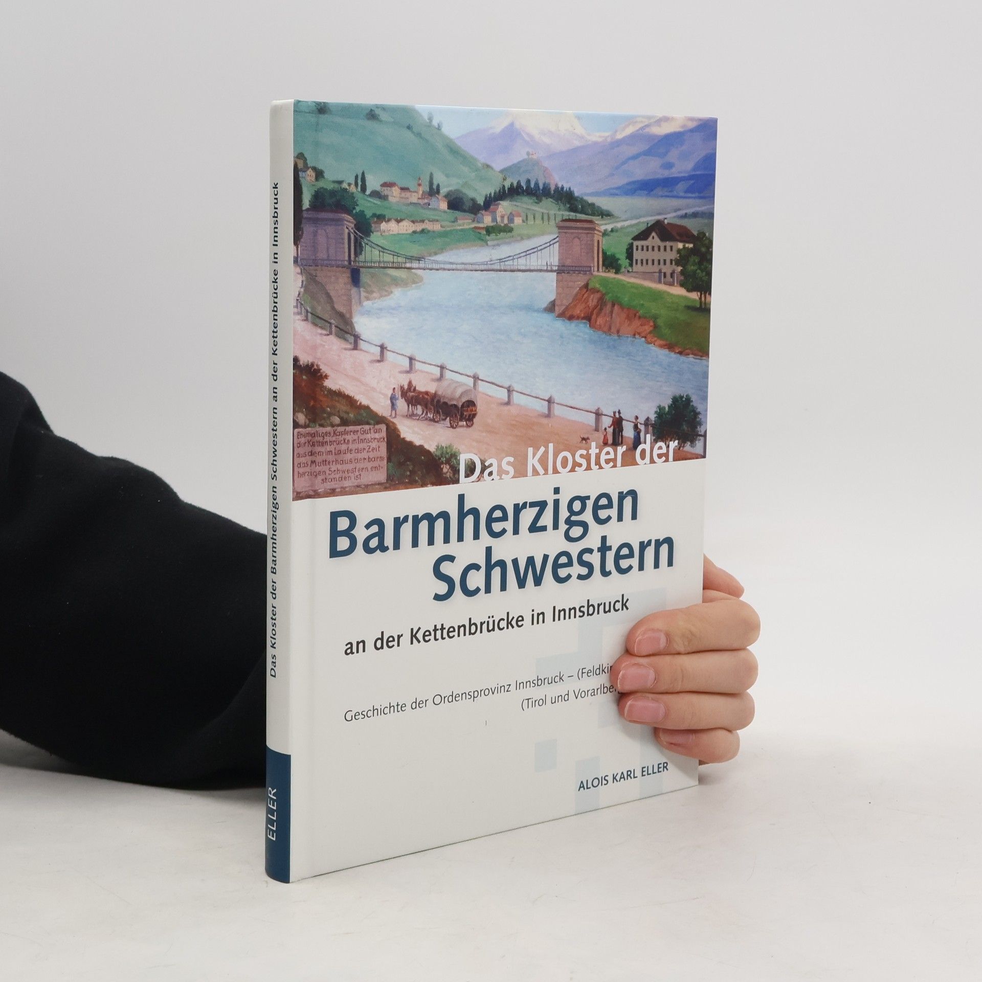 Der Kloster der Barmherzigen Schwestern an der Kettenbrücke in Innsbruck