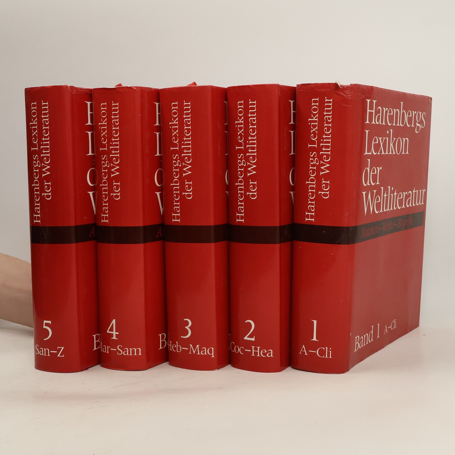 François Bondy Harenbergs Lexikon der Weltliteratur 1-5