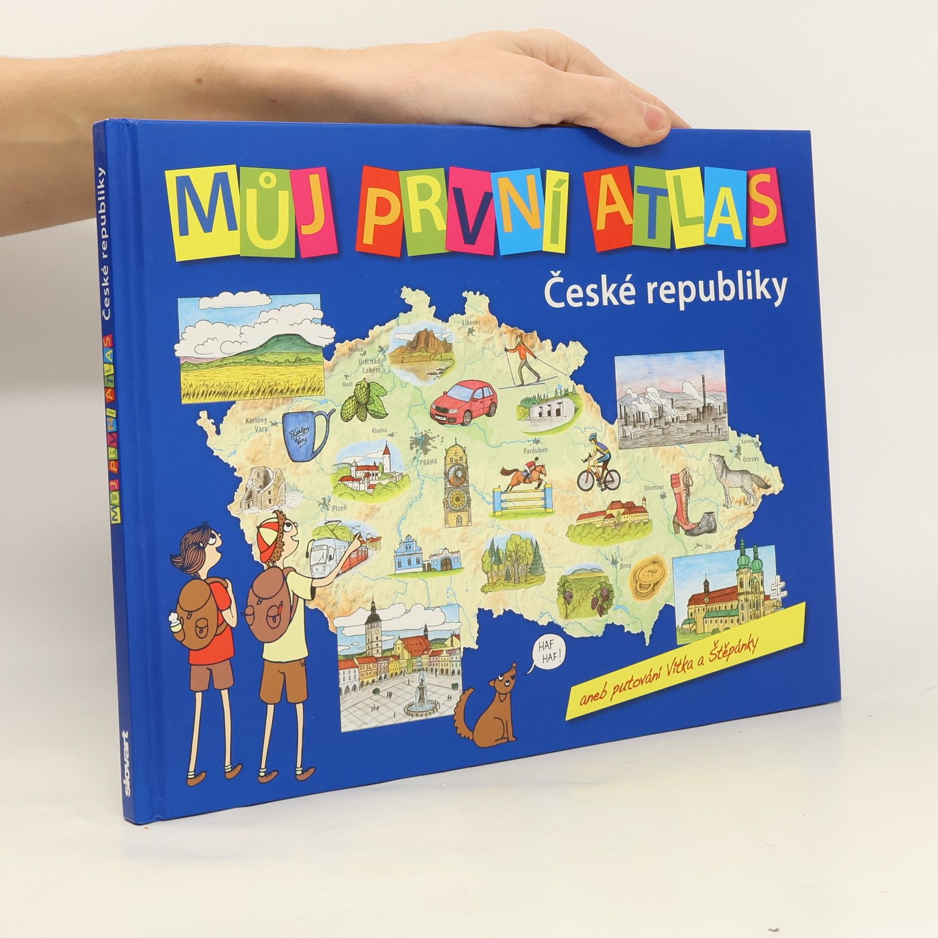 Vít Štěpánek Můj první atlas České republiky aneb Putování Vítka a Štěpánky