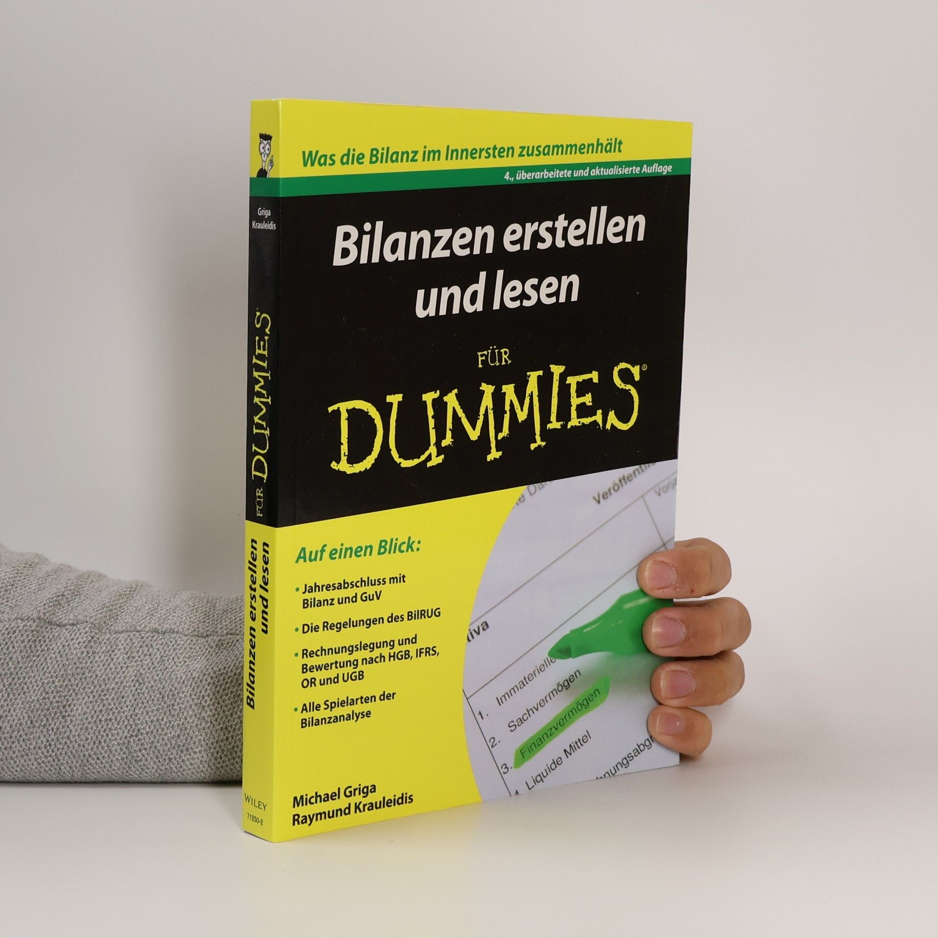 Michael Griga Bilanzen erstellen und lesen für Dummies - 4., überarbeitete und aktualisierte Auflage
