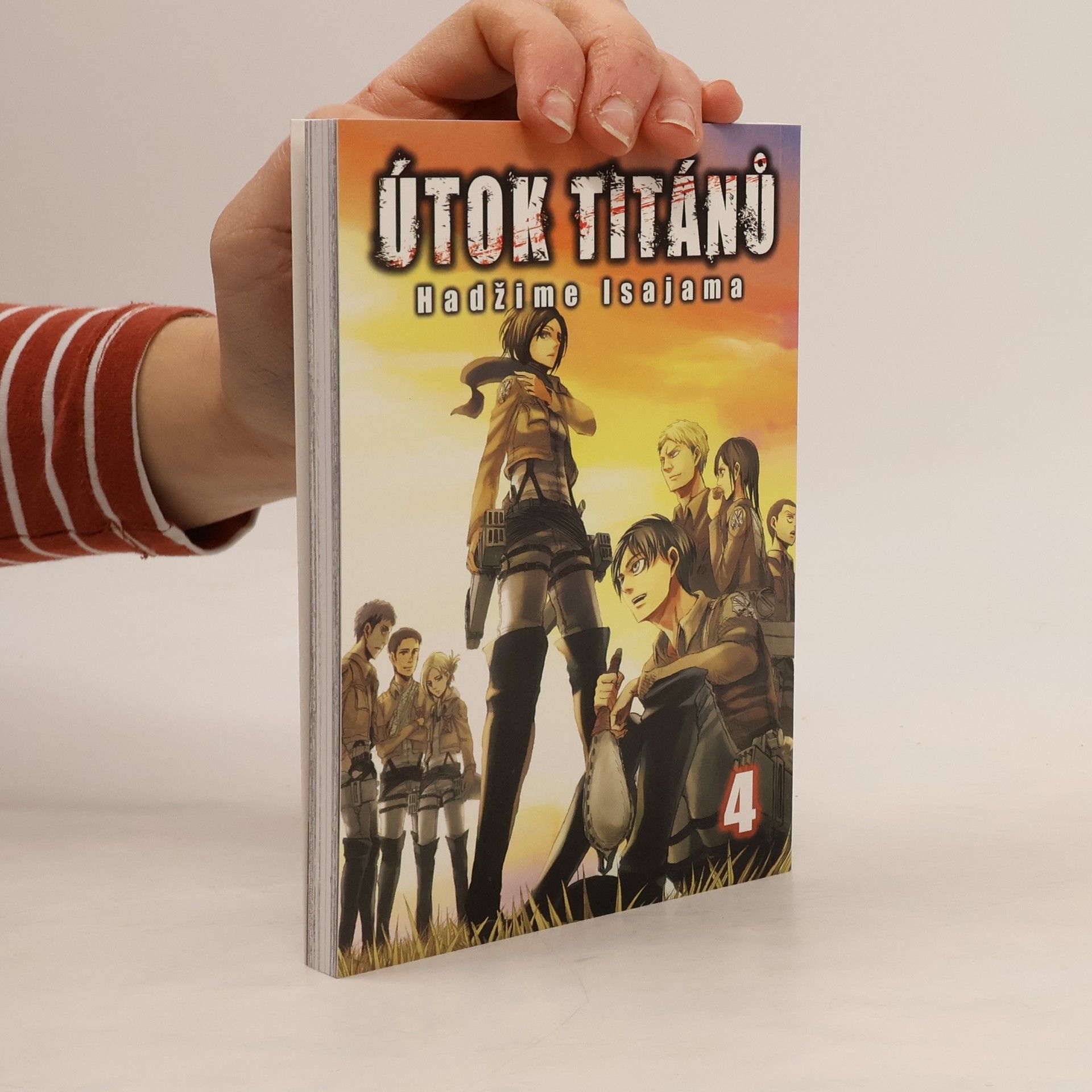 Hajime Isayama Útok titánů. 4