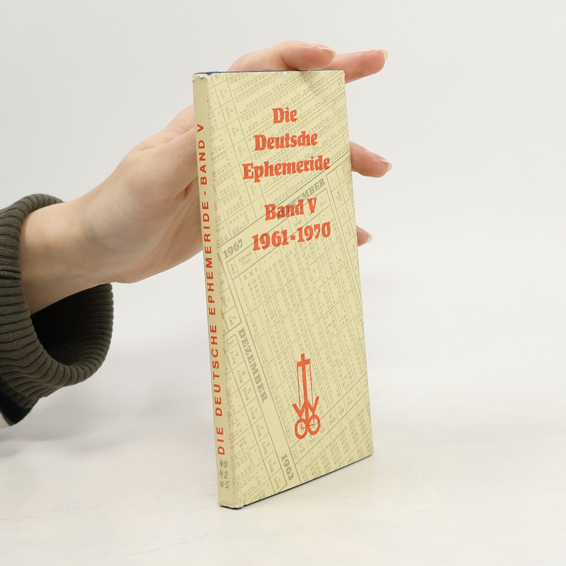 Otto Wilhelm Barth Die deutsche Ephemeride. Band V