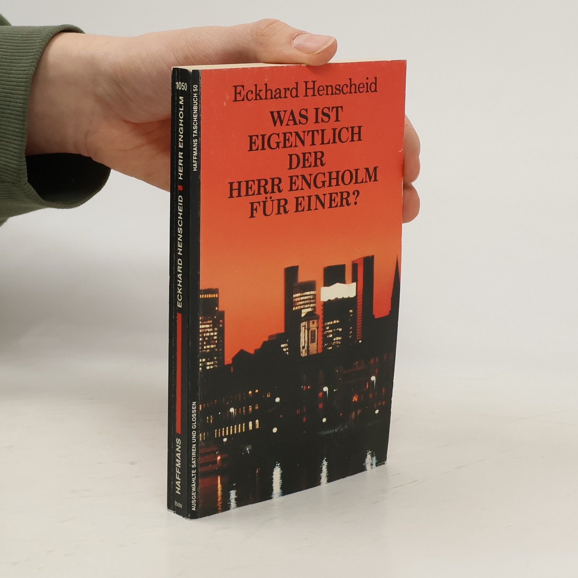 Eckhard Henscheid Was ist eigentlich der Herr Engholm für einer?