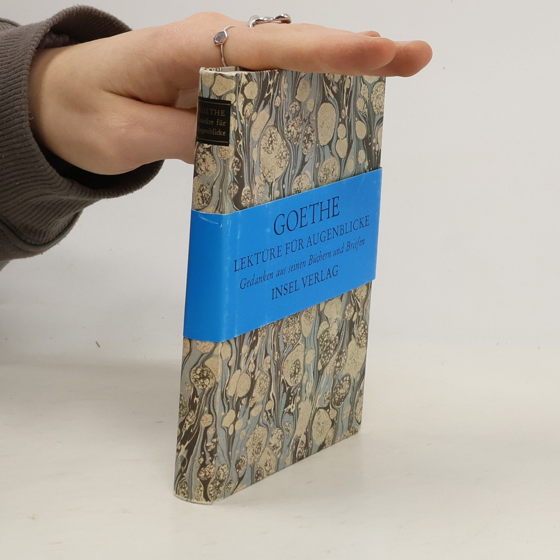 Johann Wolfgang von Goethe Lektüre für Augenblicke