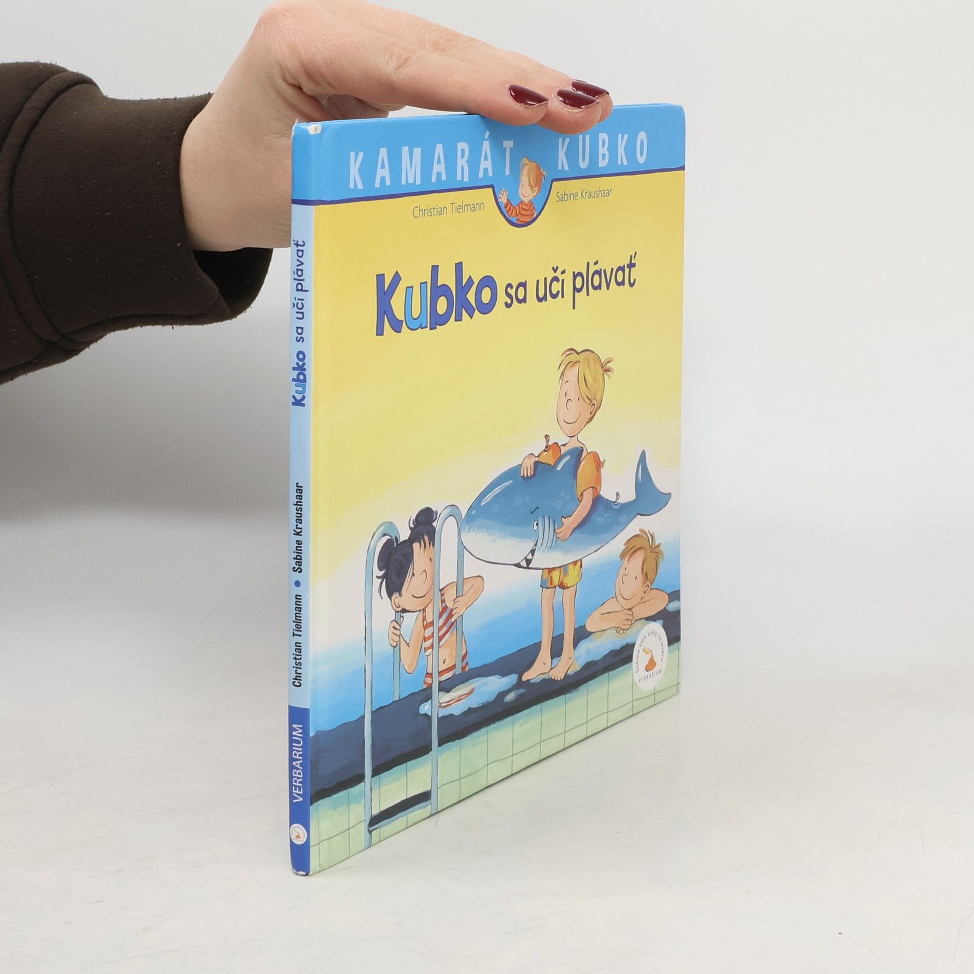 Christian Tielmann Kubko sa učí plávať