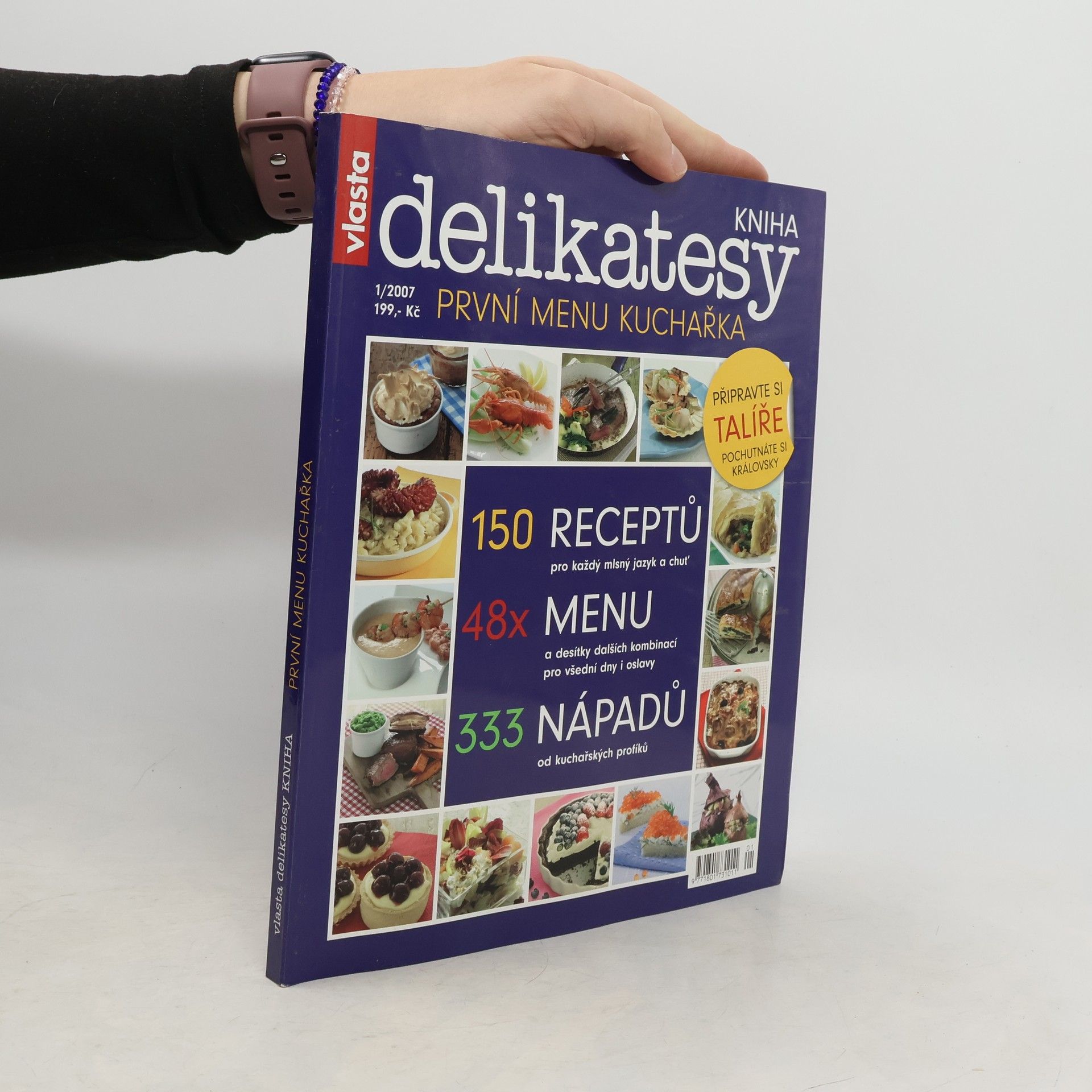 Kolektív autorov Delikatesy. První menu kuchařka Vlasta 1/2007