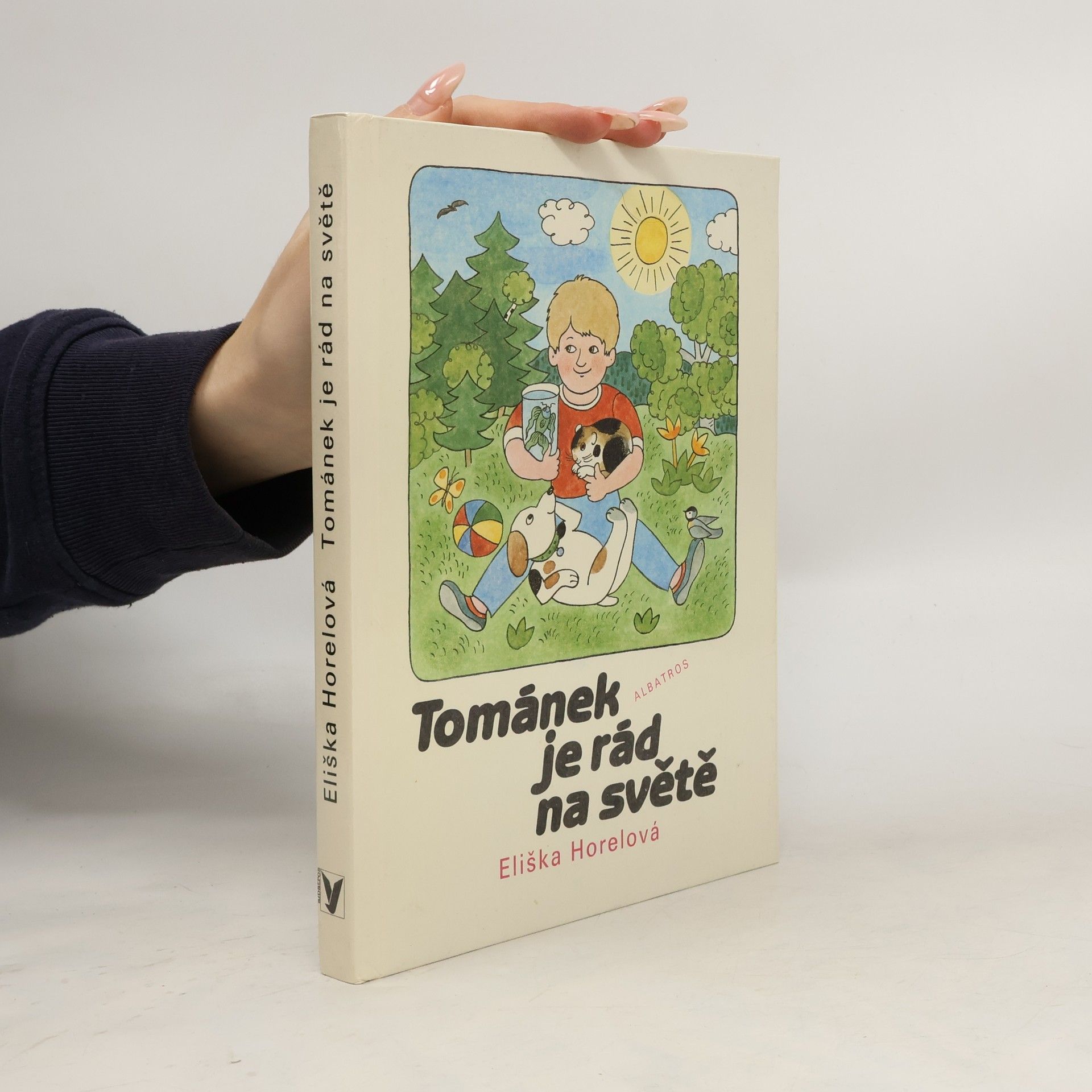 Eliška Horelová Tománek je rád na světě