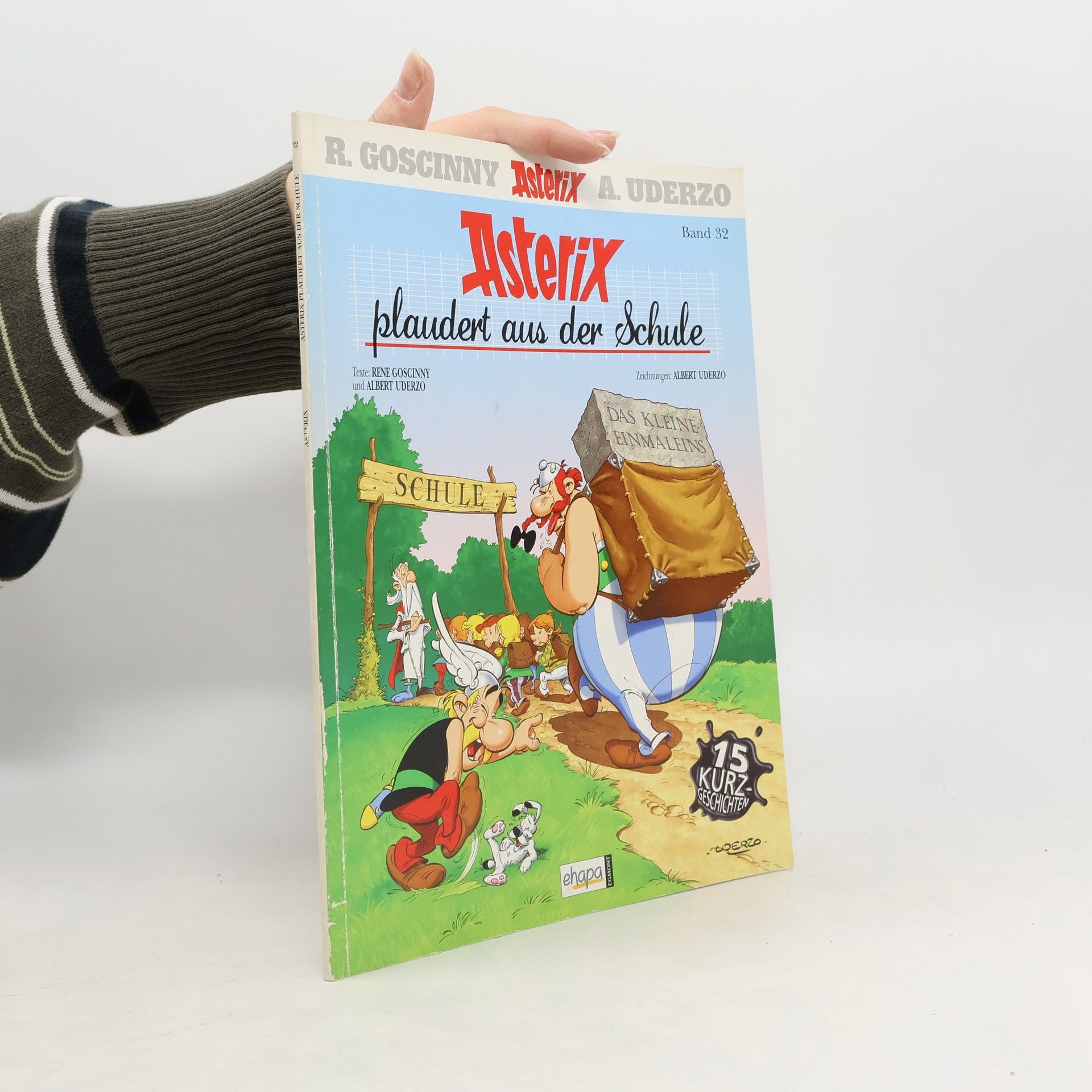 Albert Uderzo Asterix plaudert aus der Schule