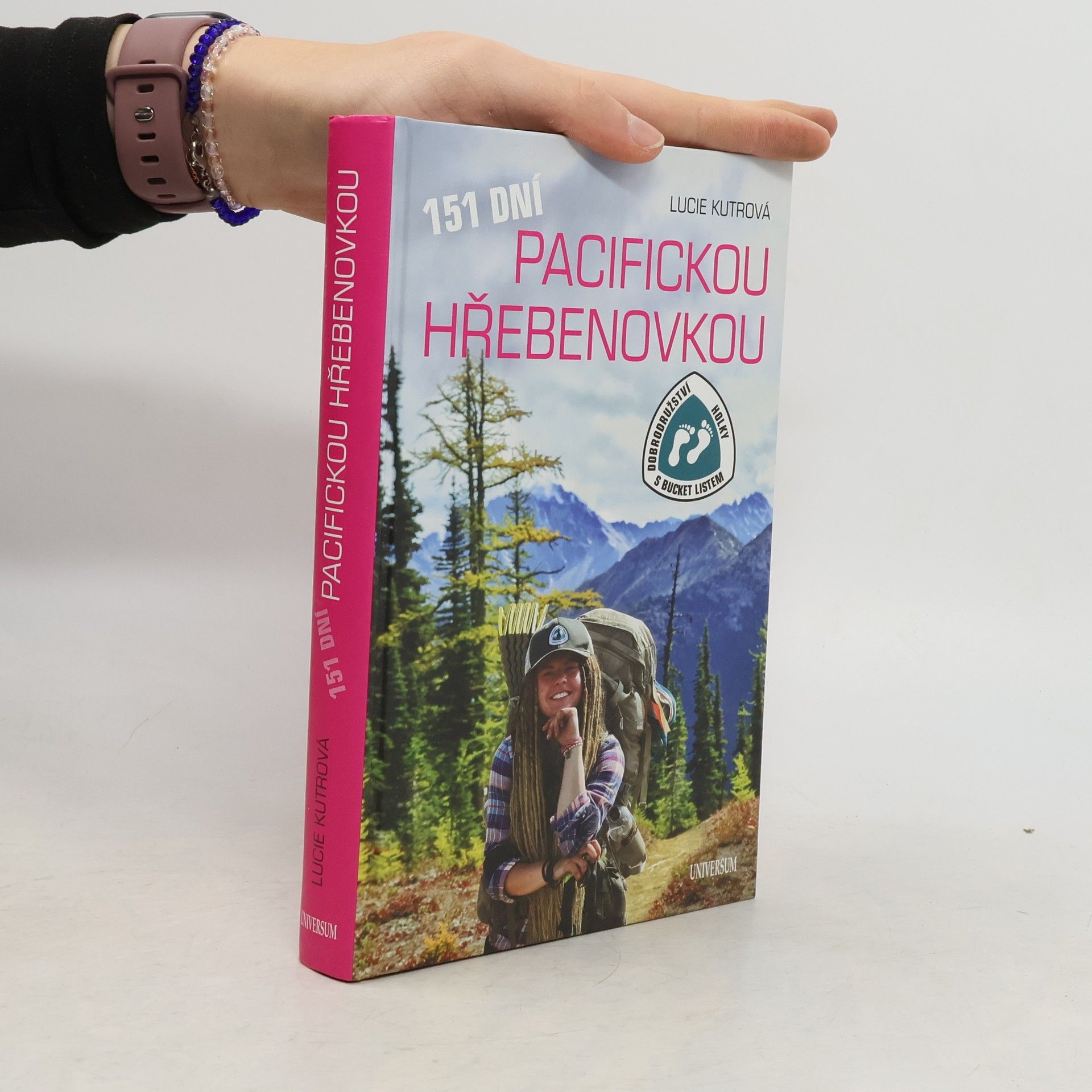 Lucie Kutrová 151 dní Pacifickou hřebenovkou