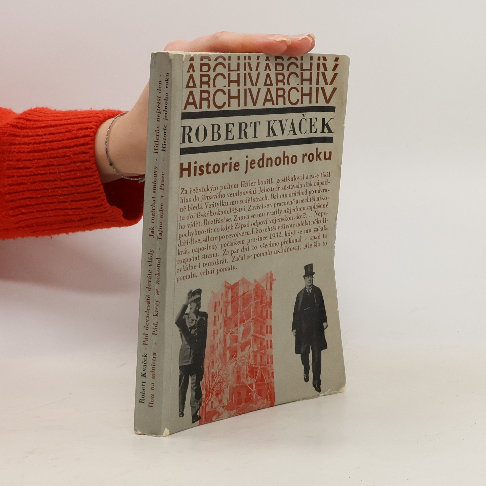 Robert Kvaček Historie jednoho roku