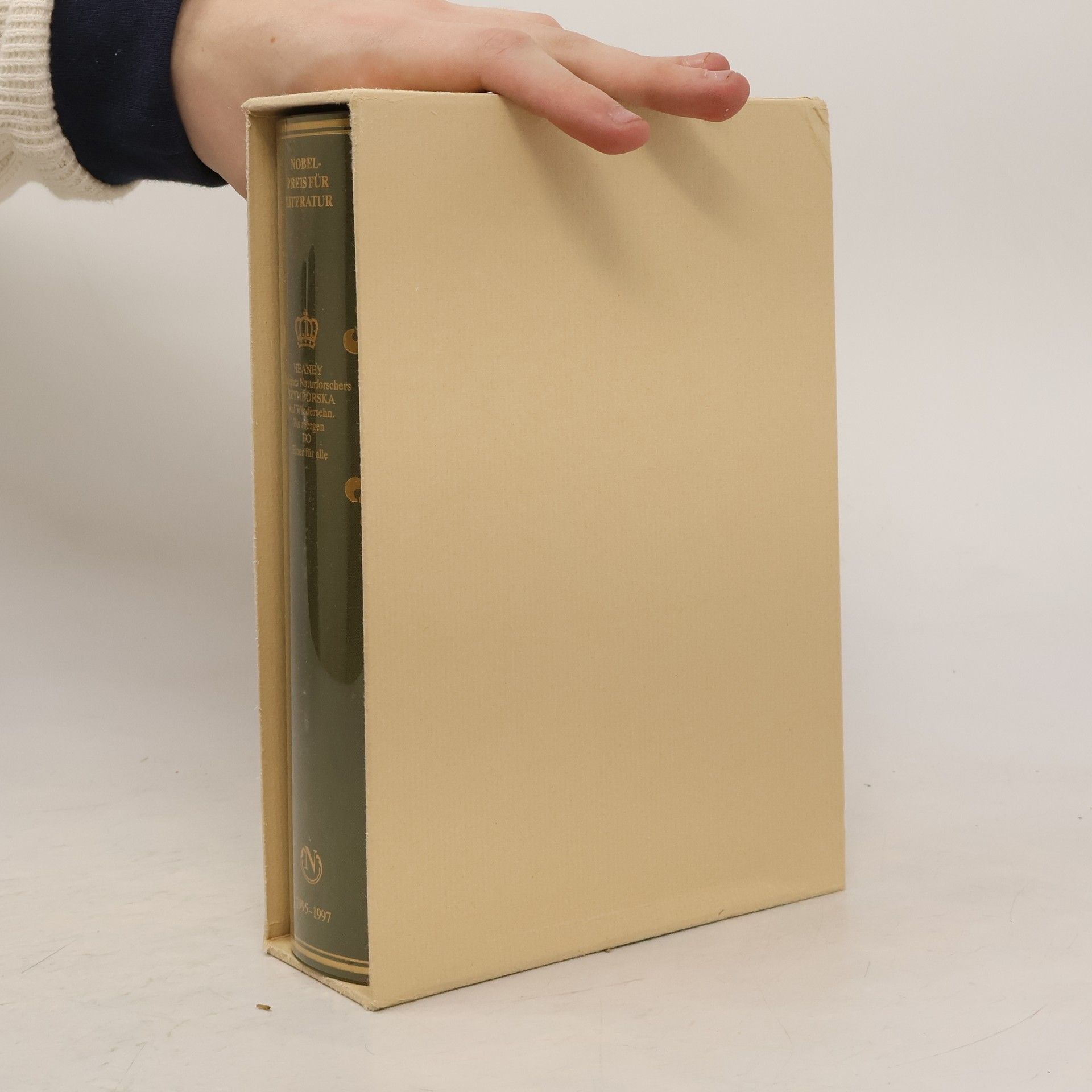 Various authors Nobelpreis für Literatur. Heaney, Szymborska, Fo.