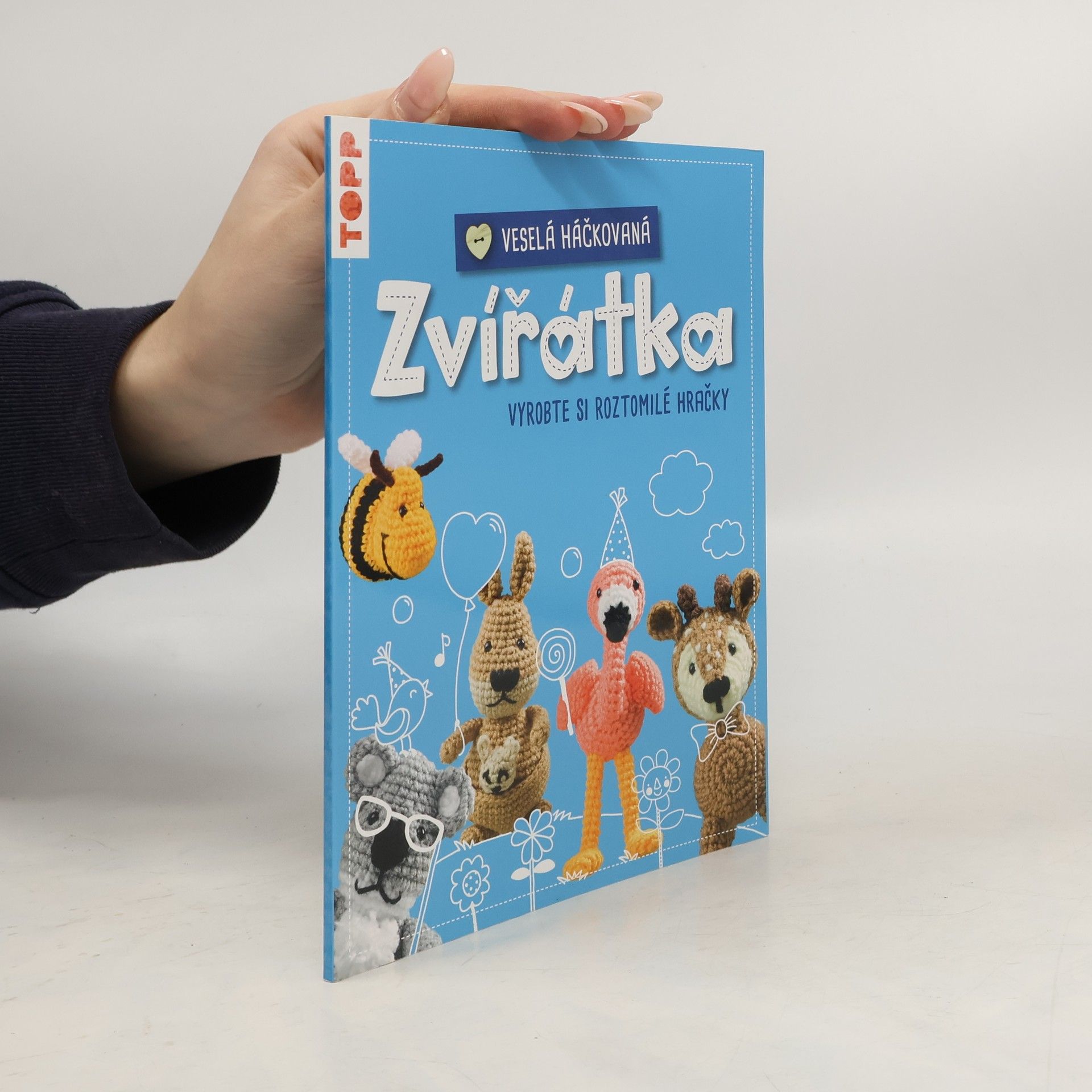 Jana Ganseforth Veselá háčkovaná zvířátka