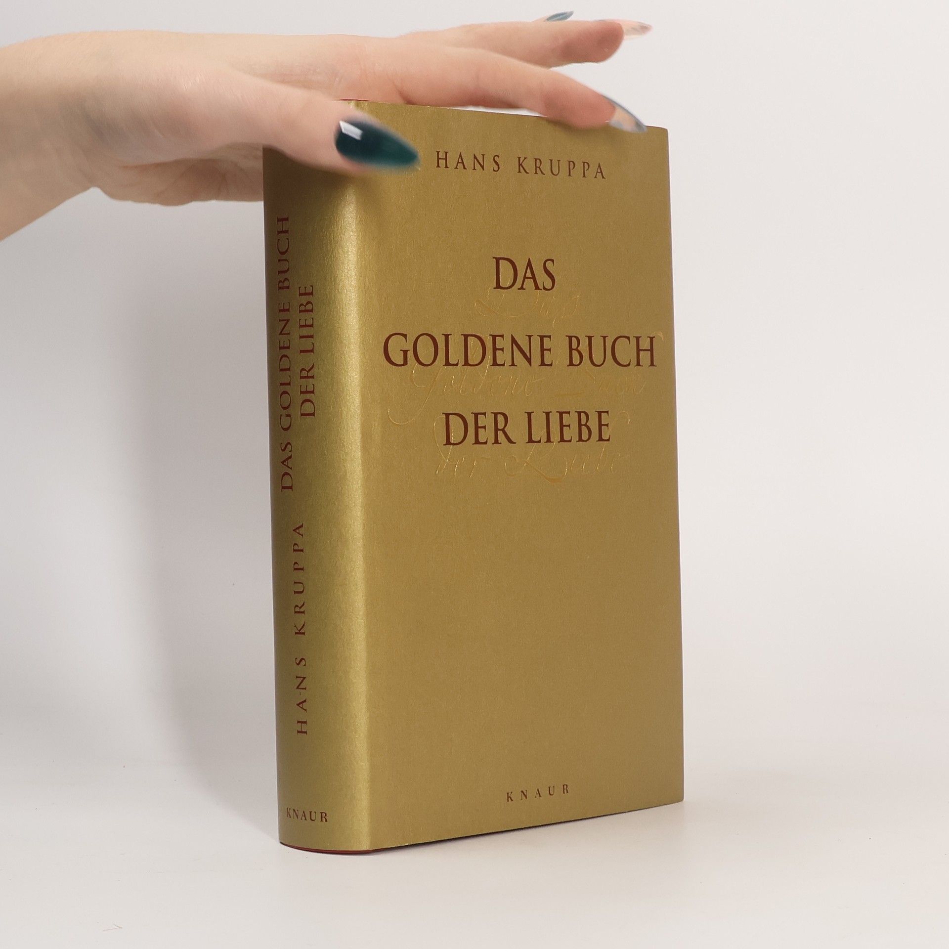 Hans Kruppa Das Goldene Buch Der Liebe