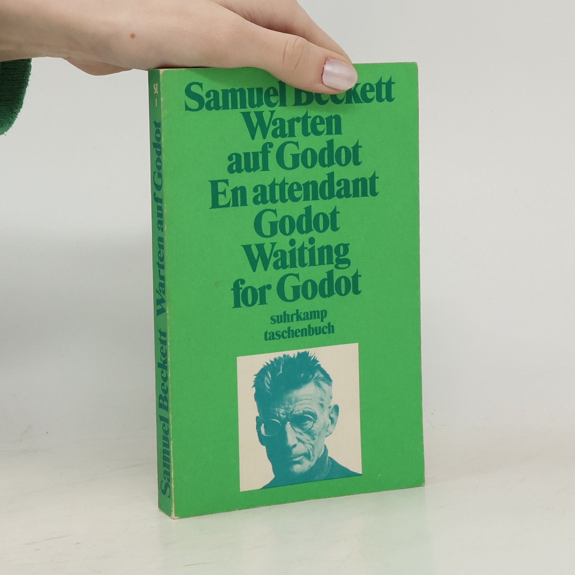 Samuel Beckett Warten auf Godot. En attendant Godot. Waiting for Godot