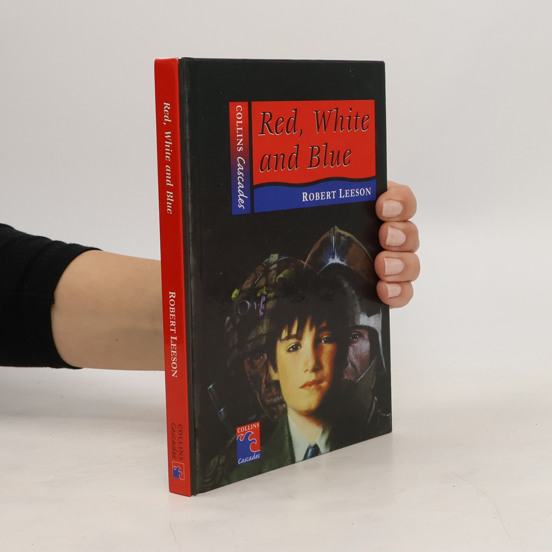 Robert Leeson Cascades: Red, White and Blue