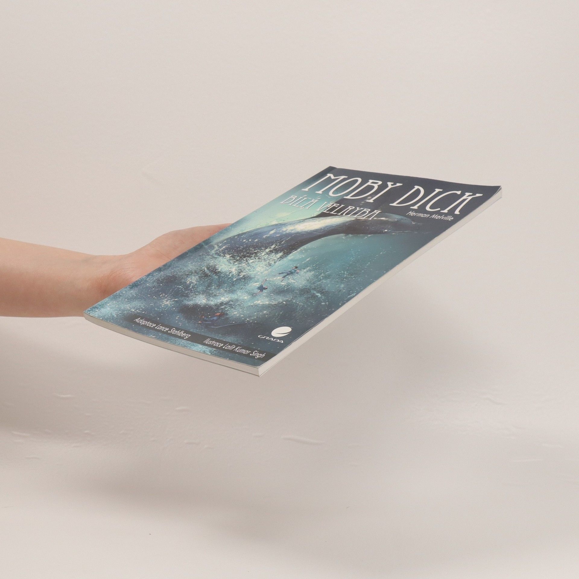 Lance Stahlberg Moby Dick: Bílá velryba (komiks)