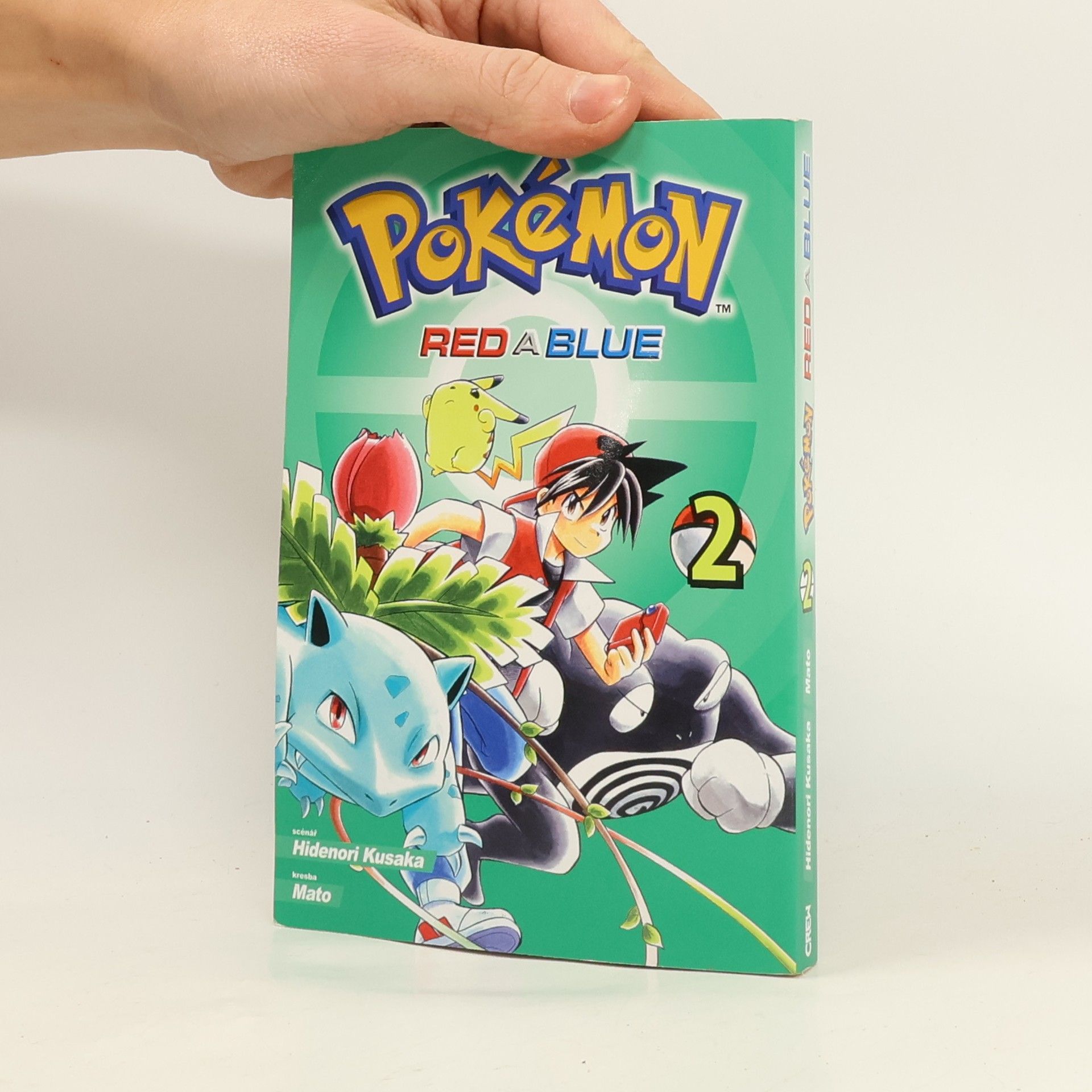 Hidenori Kusaka Pokémon. Red a Blue 2