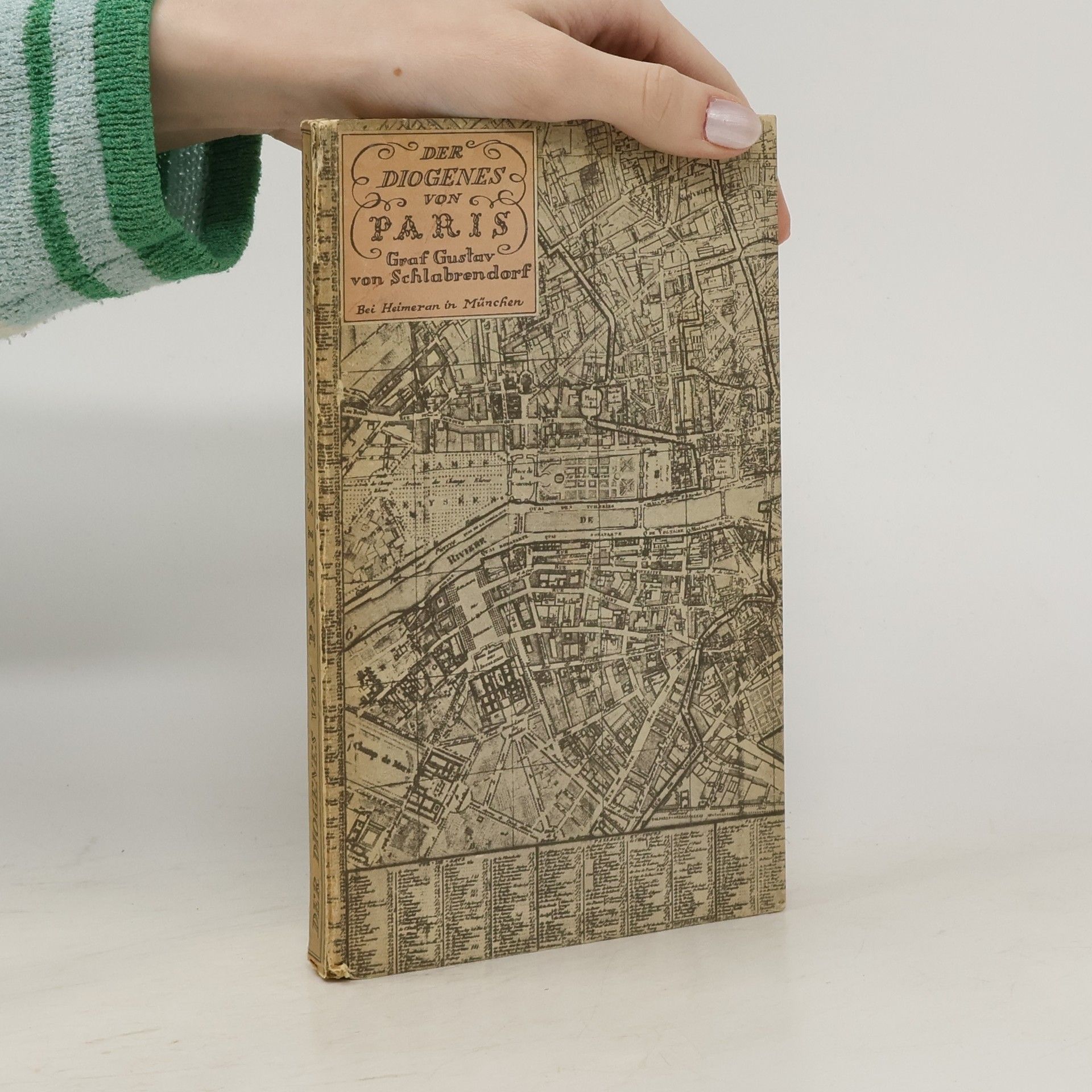 Ernst Penzoldt Der Diogenes von Paris, Graf Gustav von Schlabrendorf