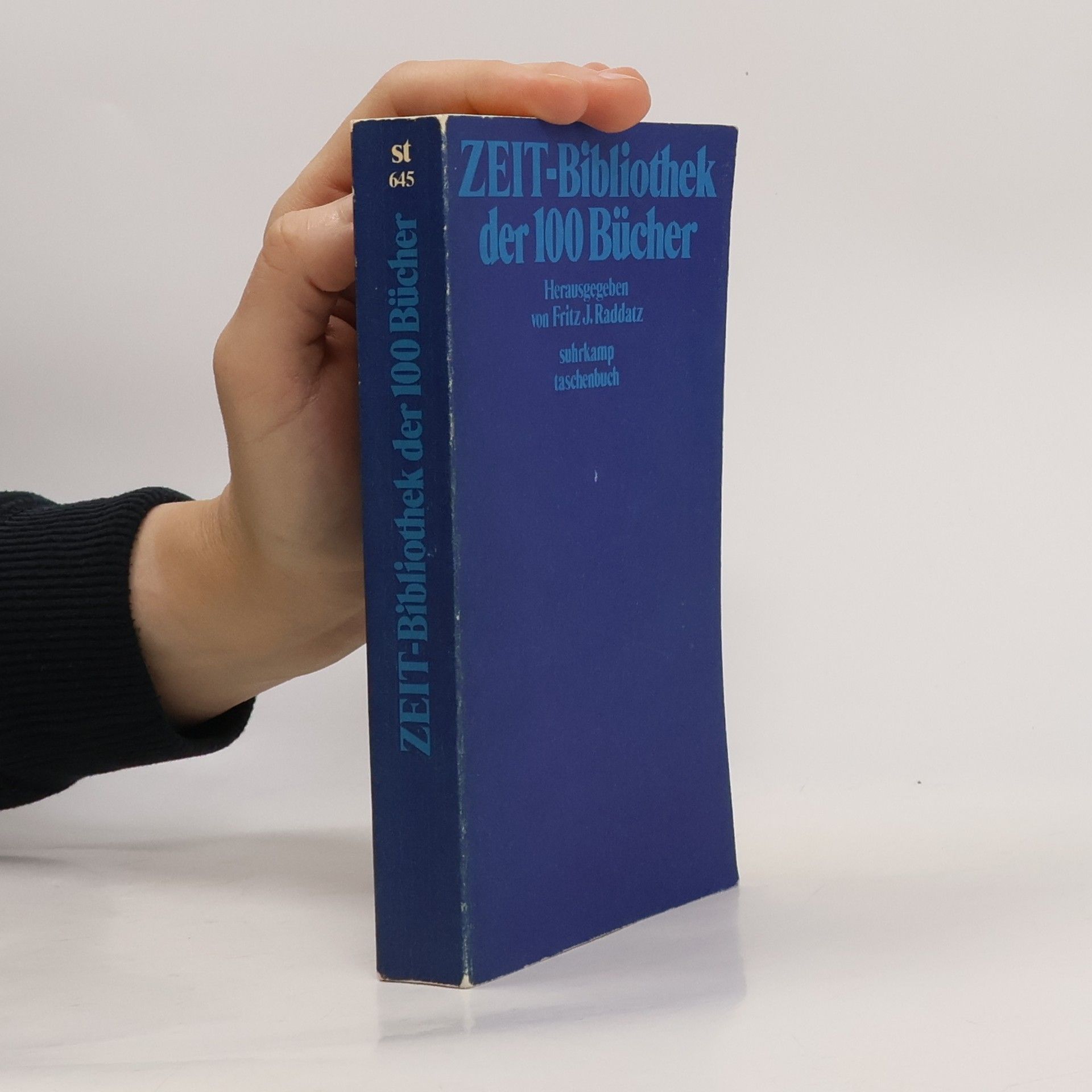 Fritz J. Raddatz Zeit-Bibliothek der 100 Bücher