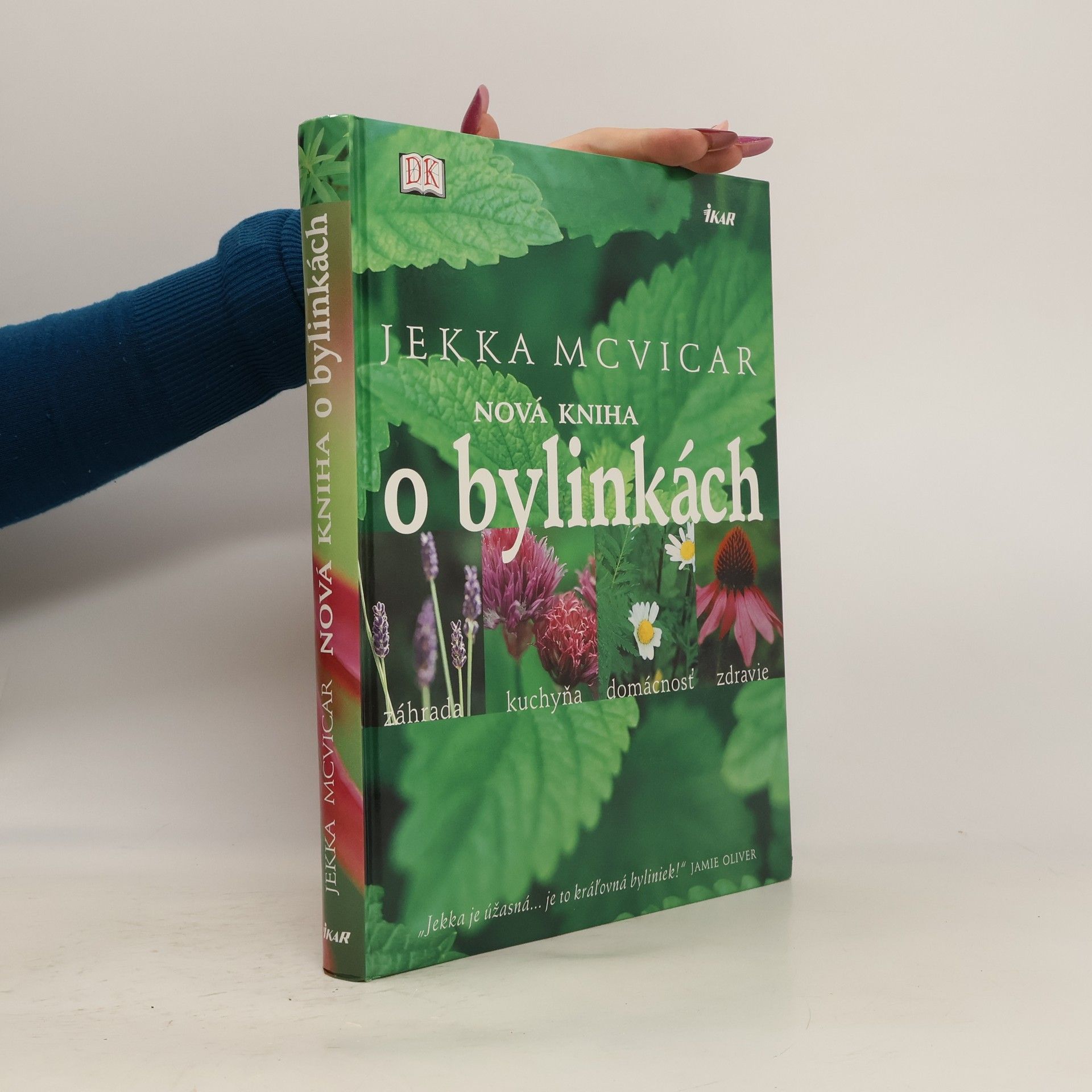 Jekka McVicar Nová kniha o bylinkách