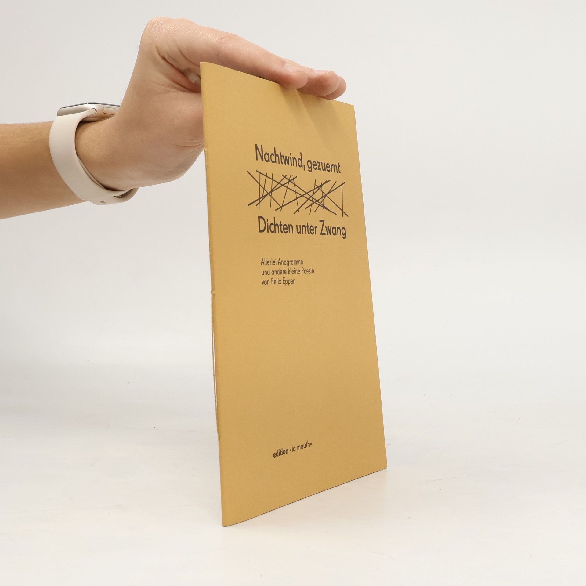 Felix Epper Nachtwind, gezuernt - Dichten unter Zwang