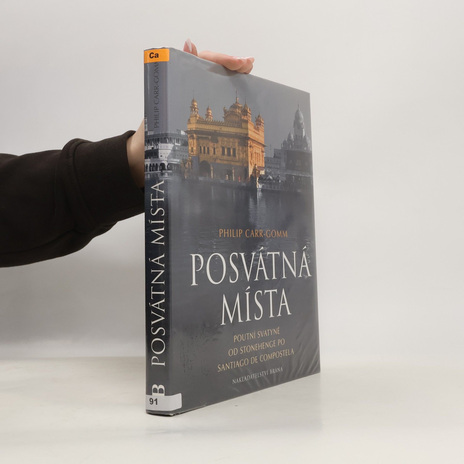 Philip Carr-Gomm Posvátná místa. Poutní svatyně od Stonehenge po Santiago de Compostela