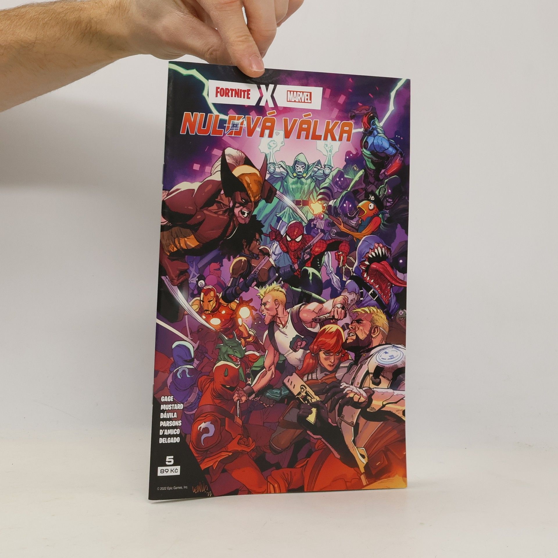 Various authors Fortnite X Marvel. Nulová válka 5