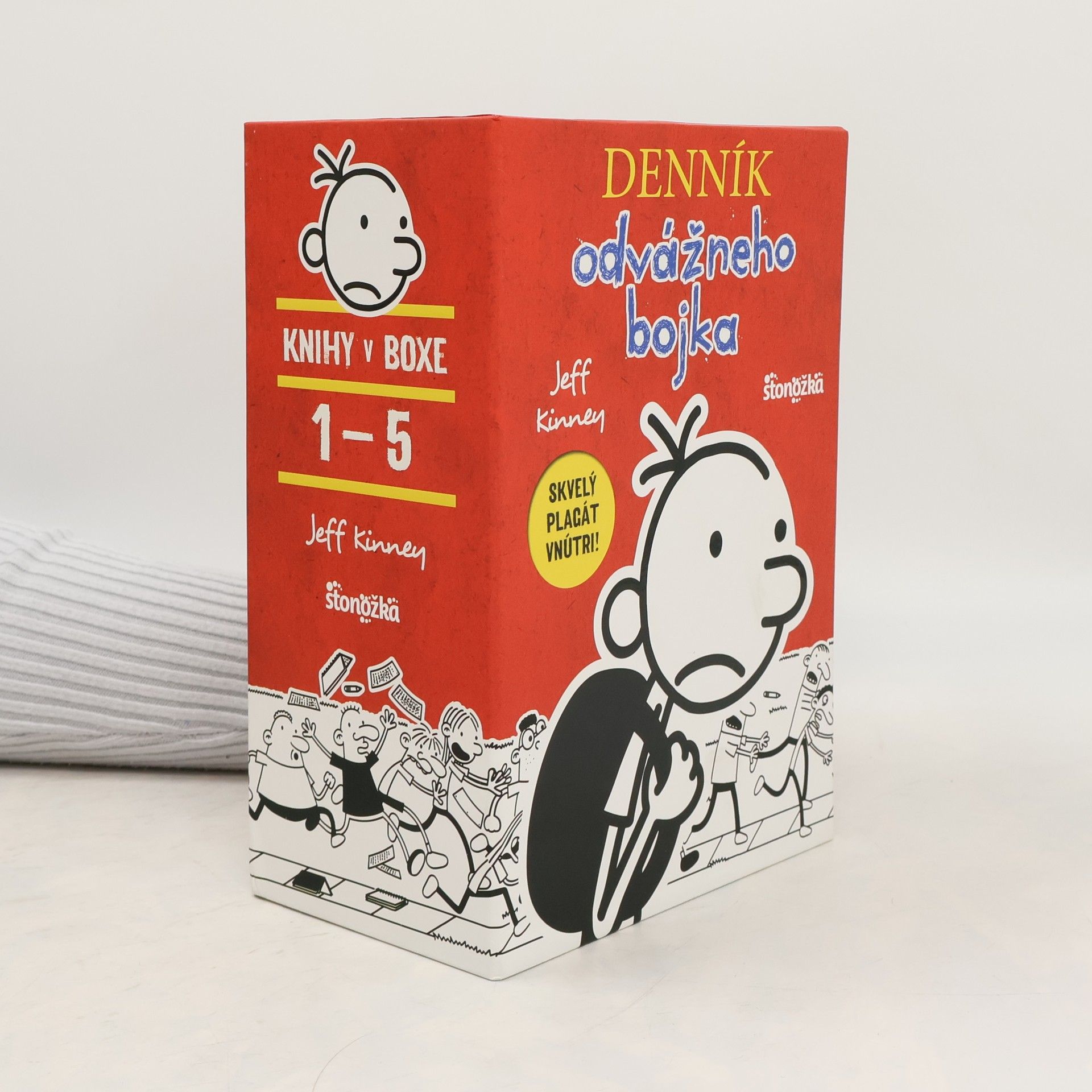 Jeff Kinney Denník odvážneho bojka 1-5