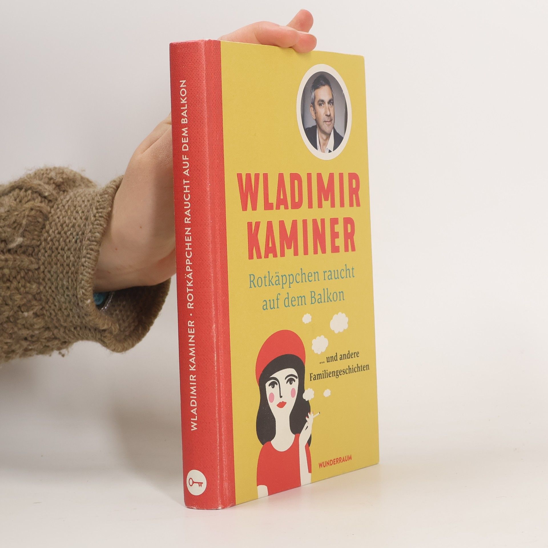 Wladimir Kaminer Rotkäppchen raucht auf dem Balkon