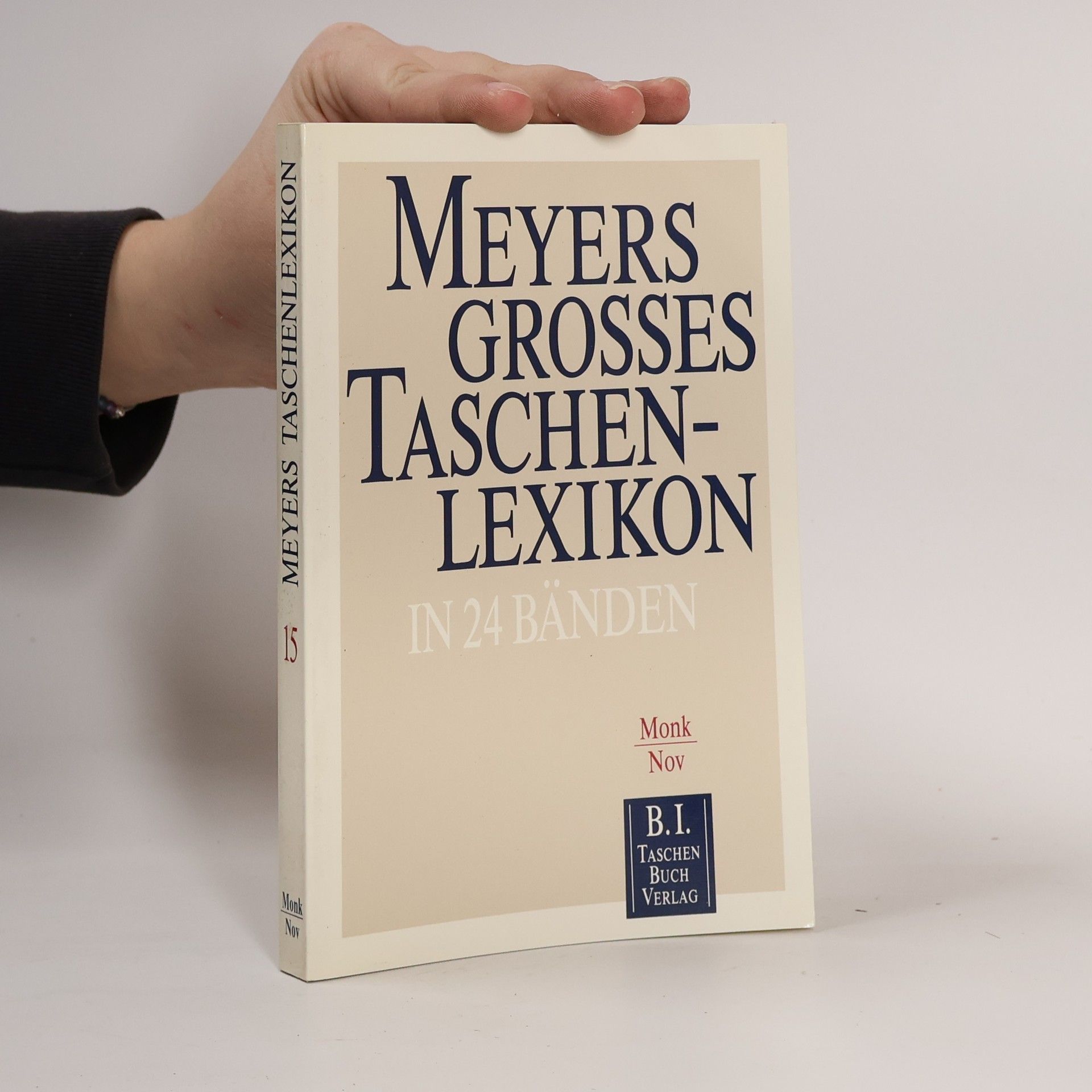 Werner Digel Meyers grosses Taschenlexikon 15. Monk-Nov