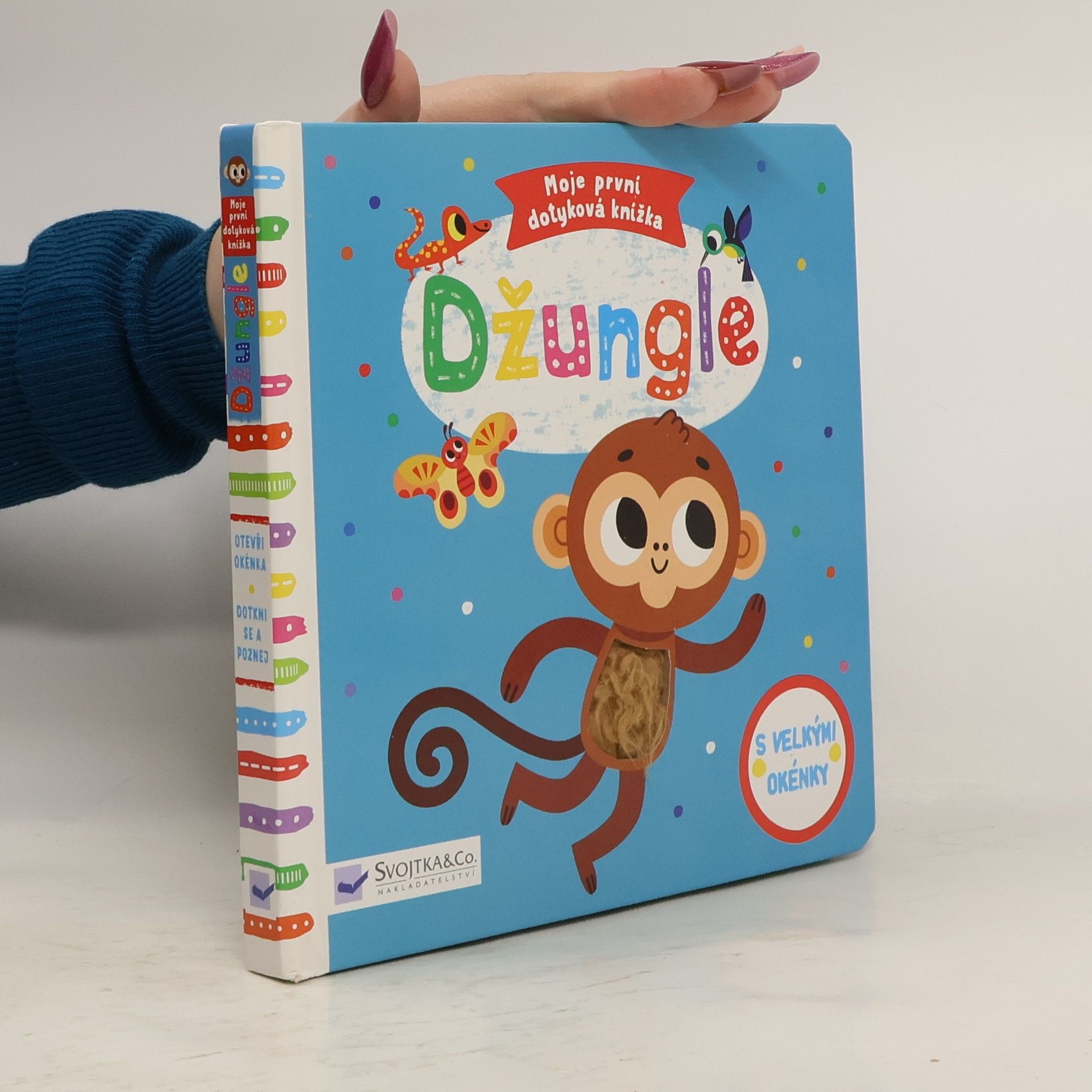 Tiago Americo Džungle - Moje první dotyková knížka