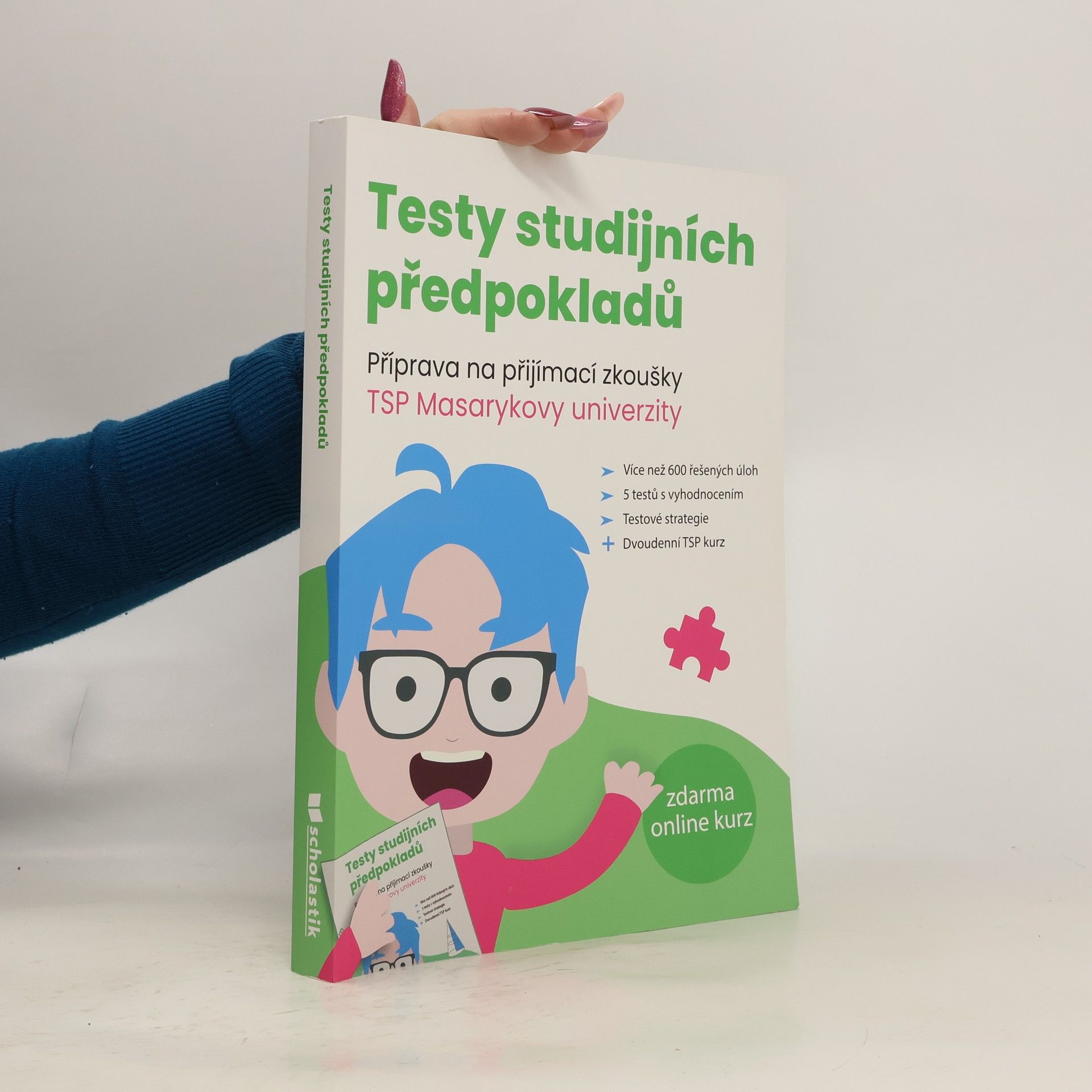 Testy studijních předpokladů : příprava na přijímací zkoušky TSP Masarykovy univerzity