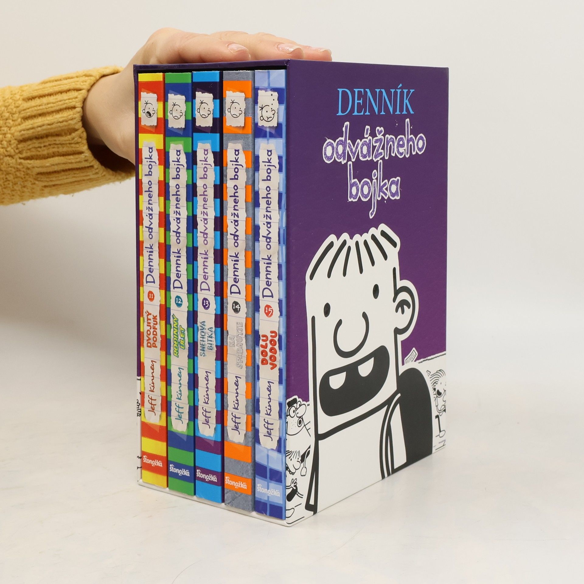 Jeff Kinney Deník odvážného bojka 11-15