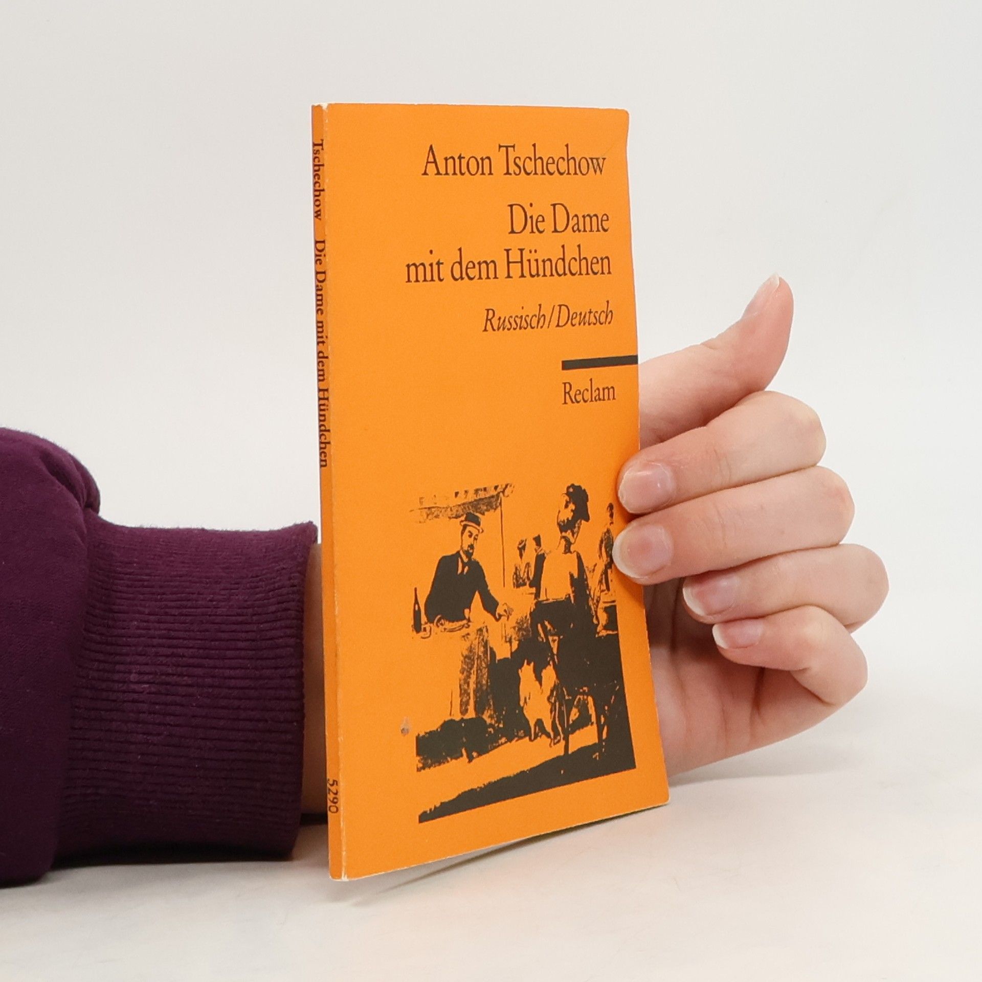Anton Pavlovič Čechov Die Dame mit dem Hündchen, Russisch/Deutsch