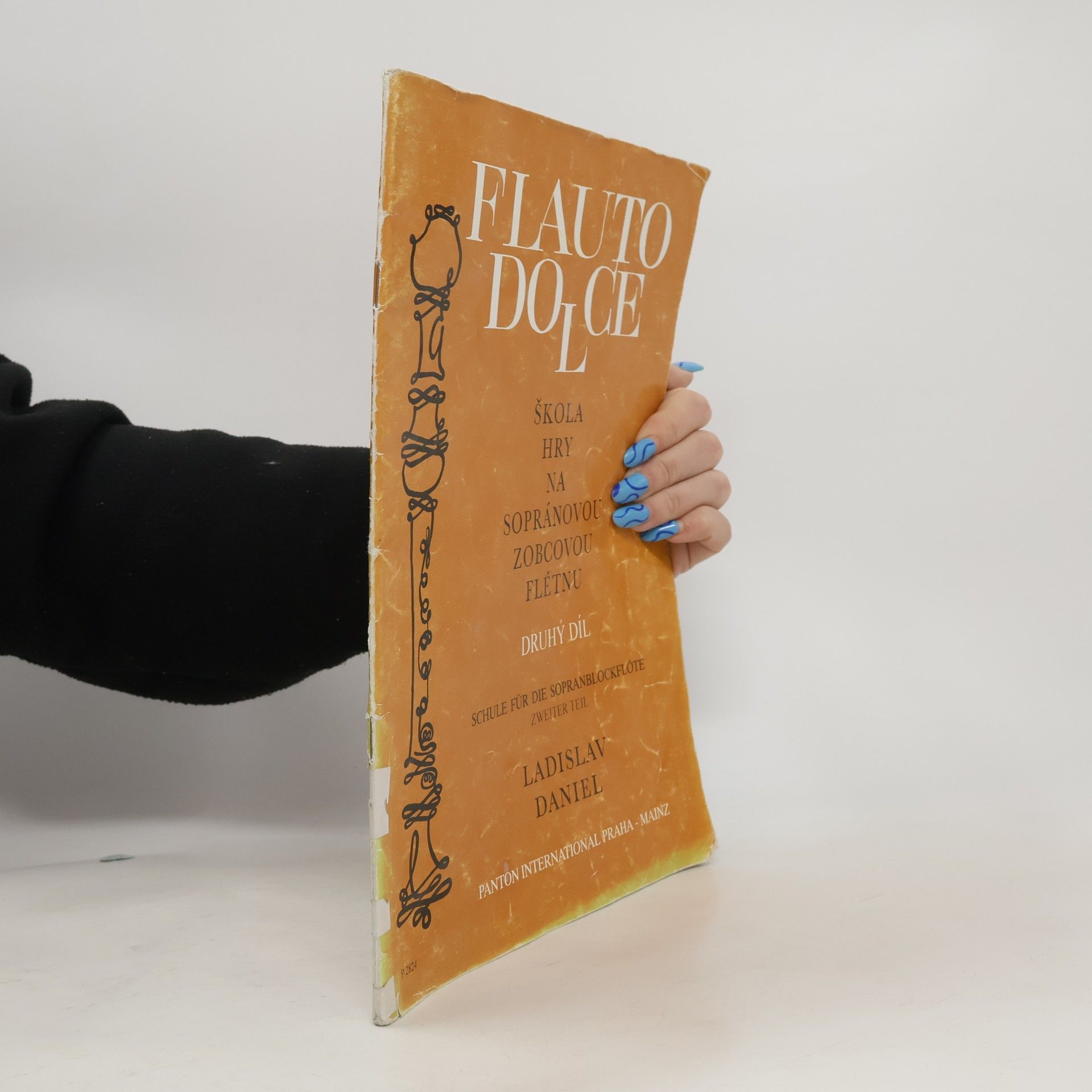 Ladislav Daniel Flauto dolce: Škola hry na sopránovou zobcovou flétnu. Druhý díl