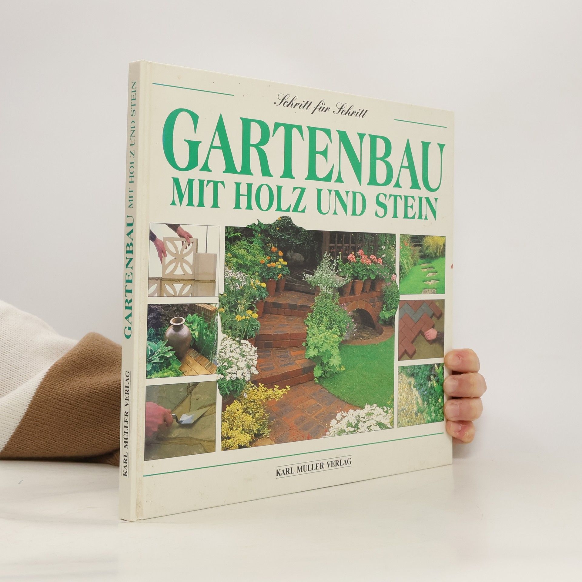 Karl Müller Verlag Gartenbau mit Holz und Stein