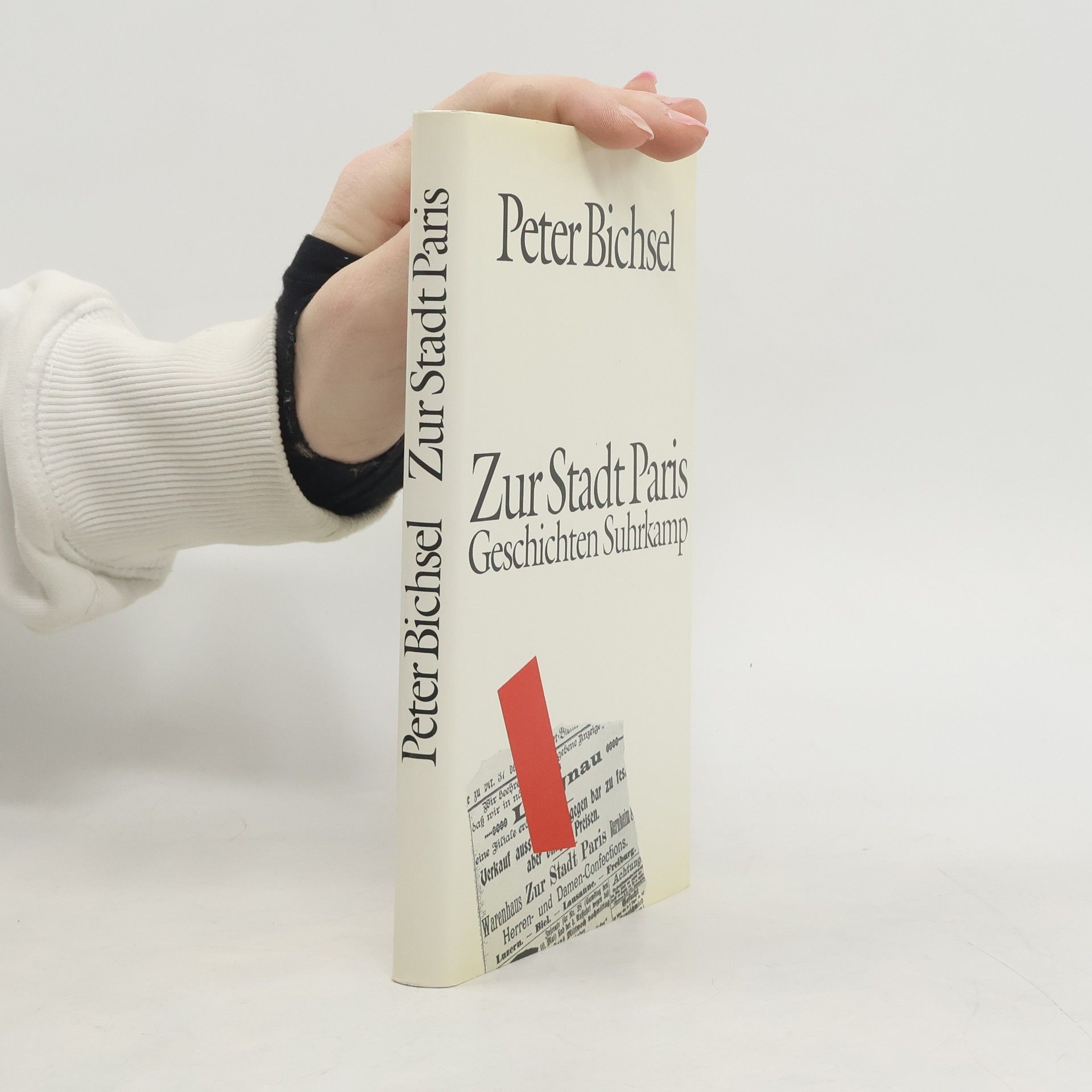 Peter Bichsel Zur Stadt Paris