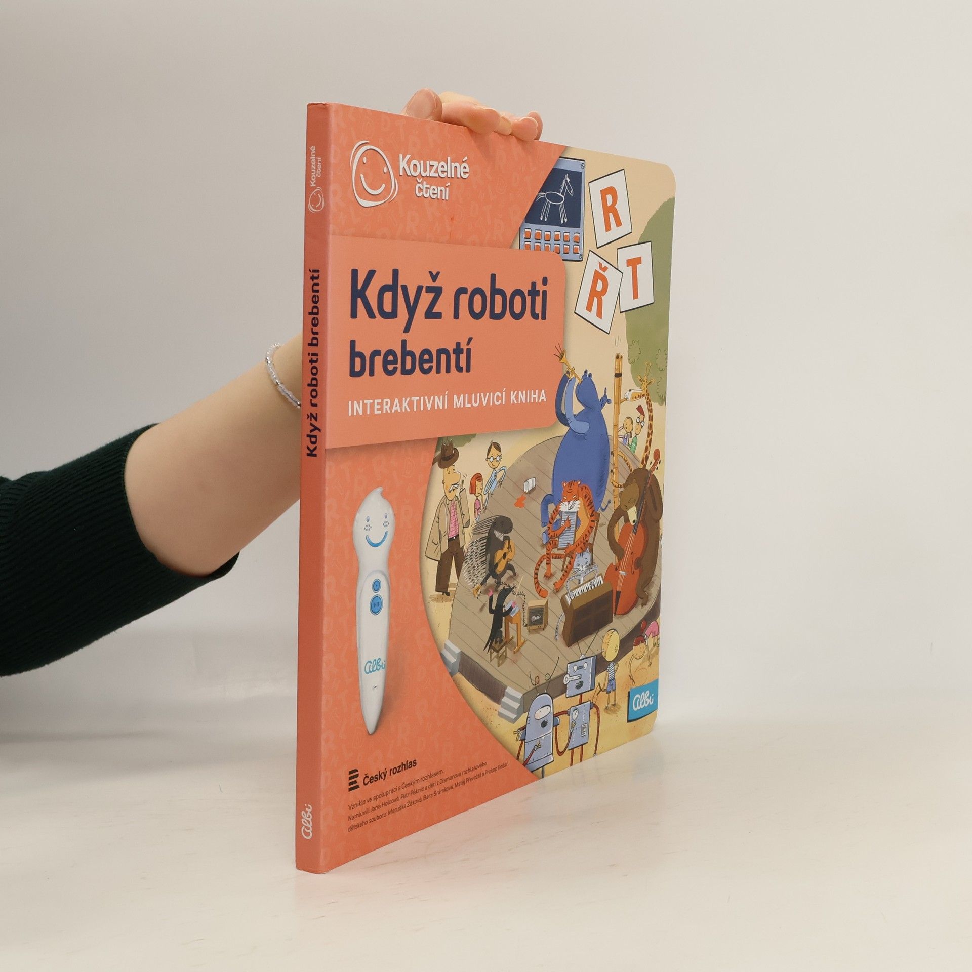 Když roboti brebentí. Interaktivní mluvicí kniha