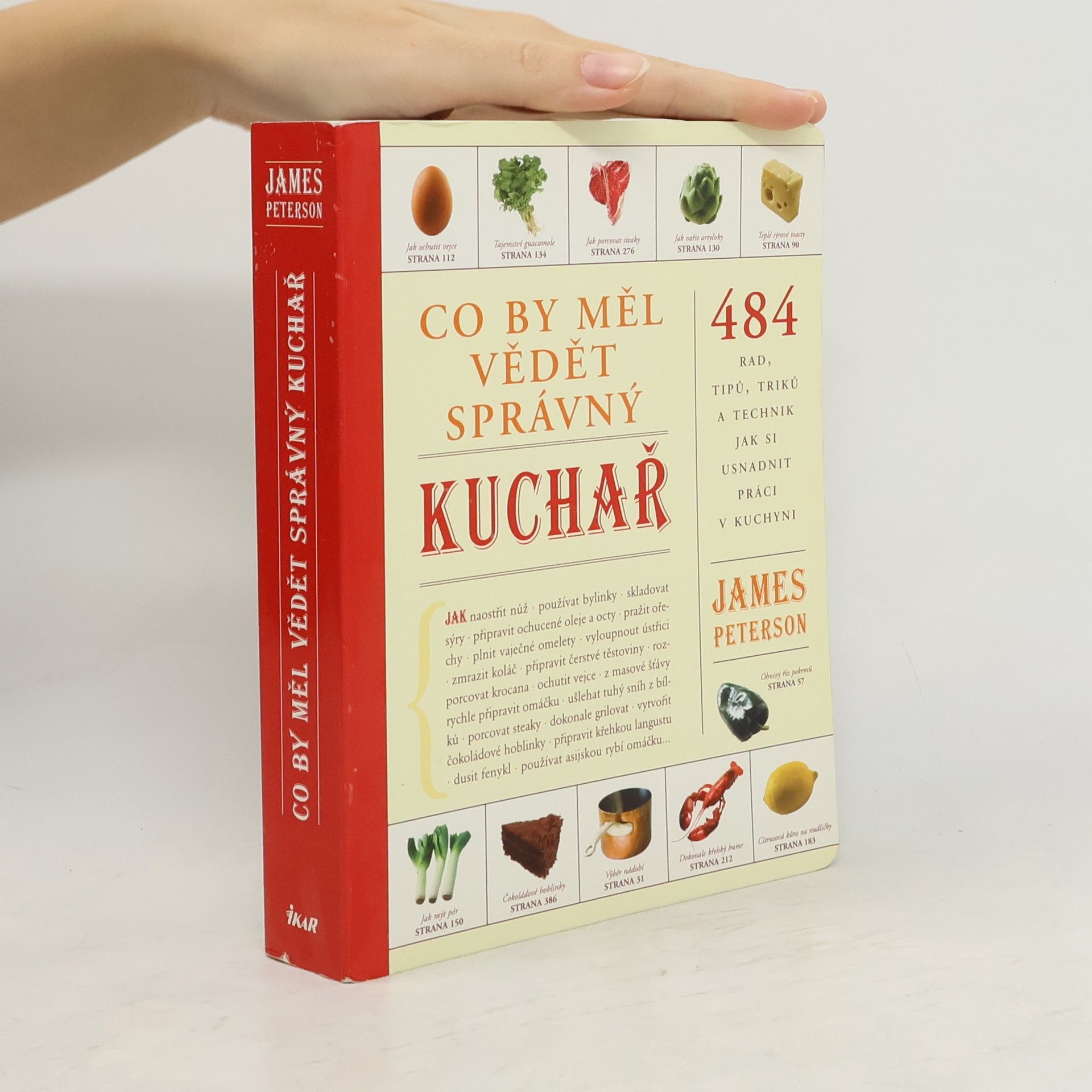Co by měl vědět správný kuchař : 484 rad, tipů, triků a technik jak si usnadnit práci v kuchyni