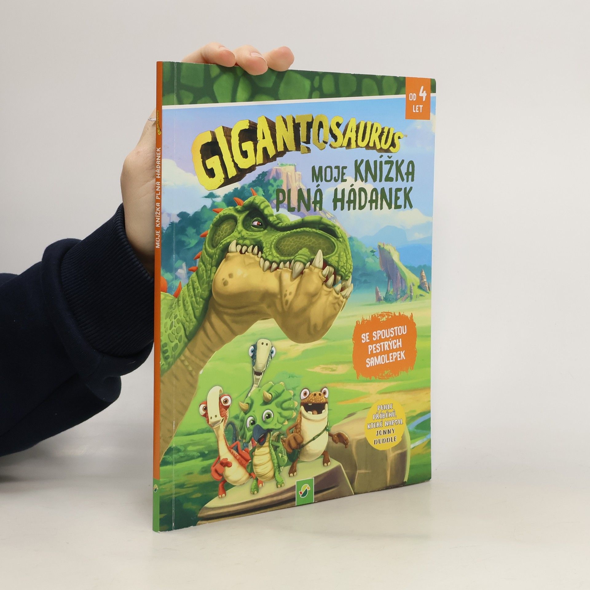 Gigantosaurus Moje knížka plná hádanek