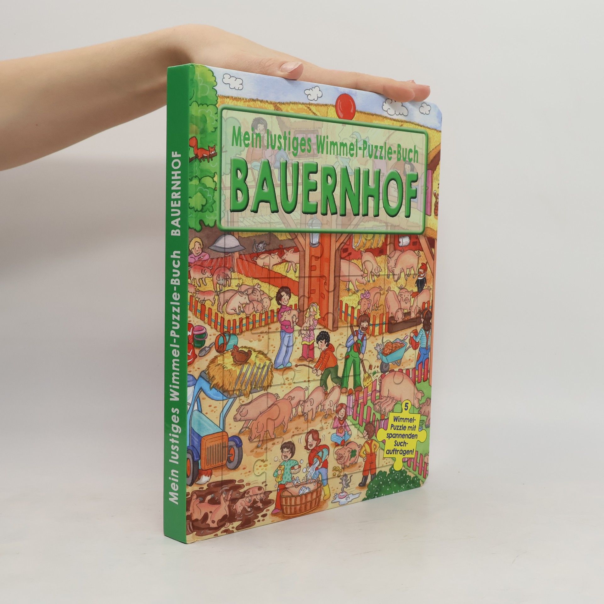 Autorenkollektiv Mein lustiges Wimmel-Puzzle-Buch. Bauernhof
