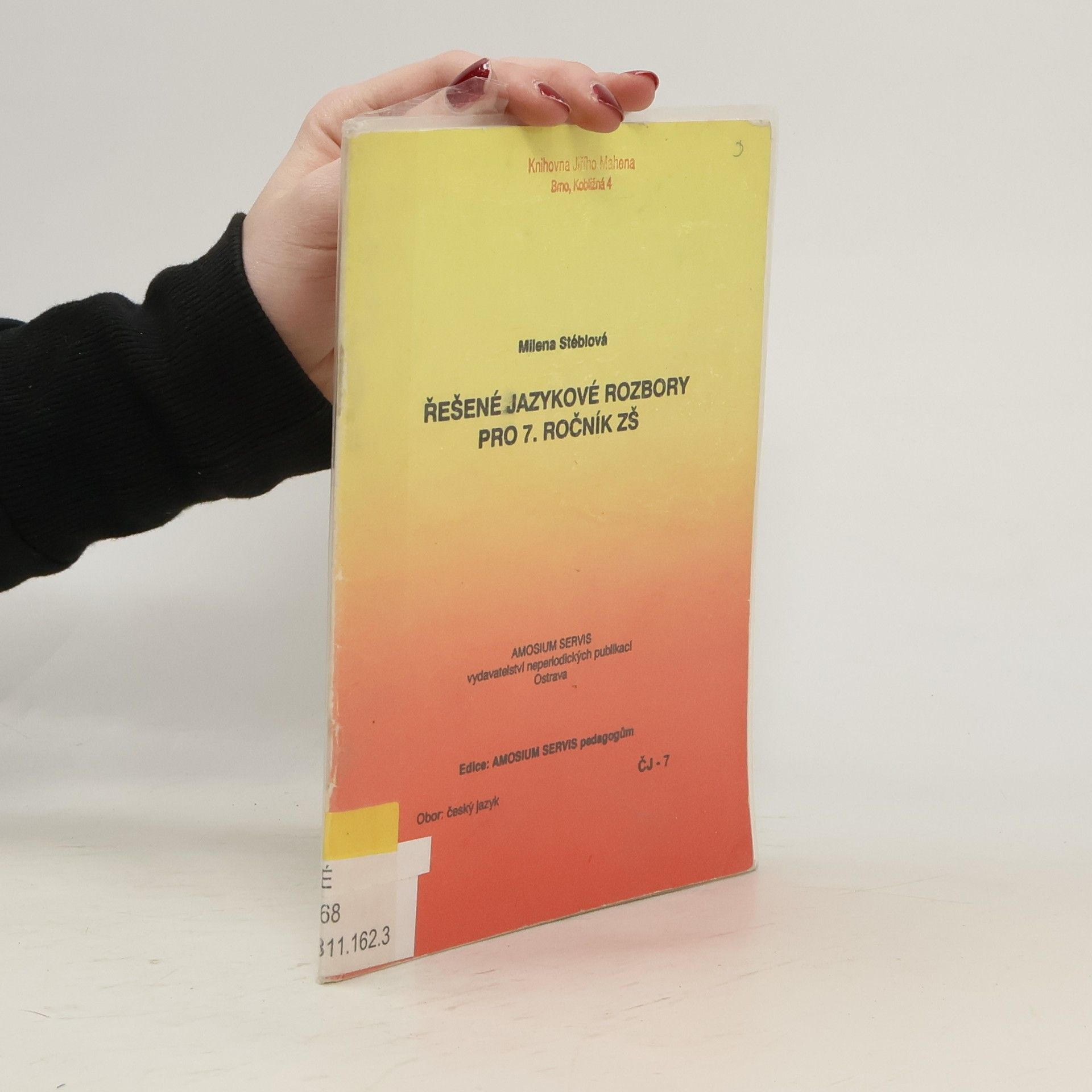 Milena Stéblová Řešené jazykové rozbory pro 7. ročník ZŠ