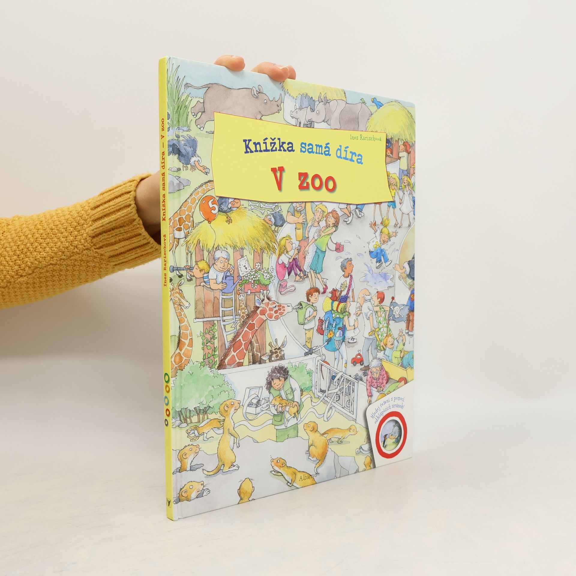 Ines Rarisch Knížka samá díra - V zoo