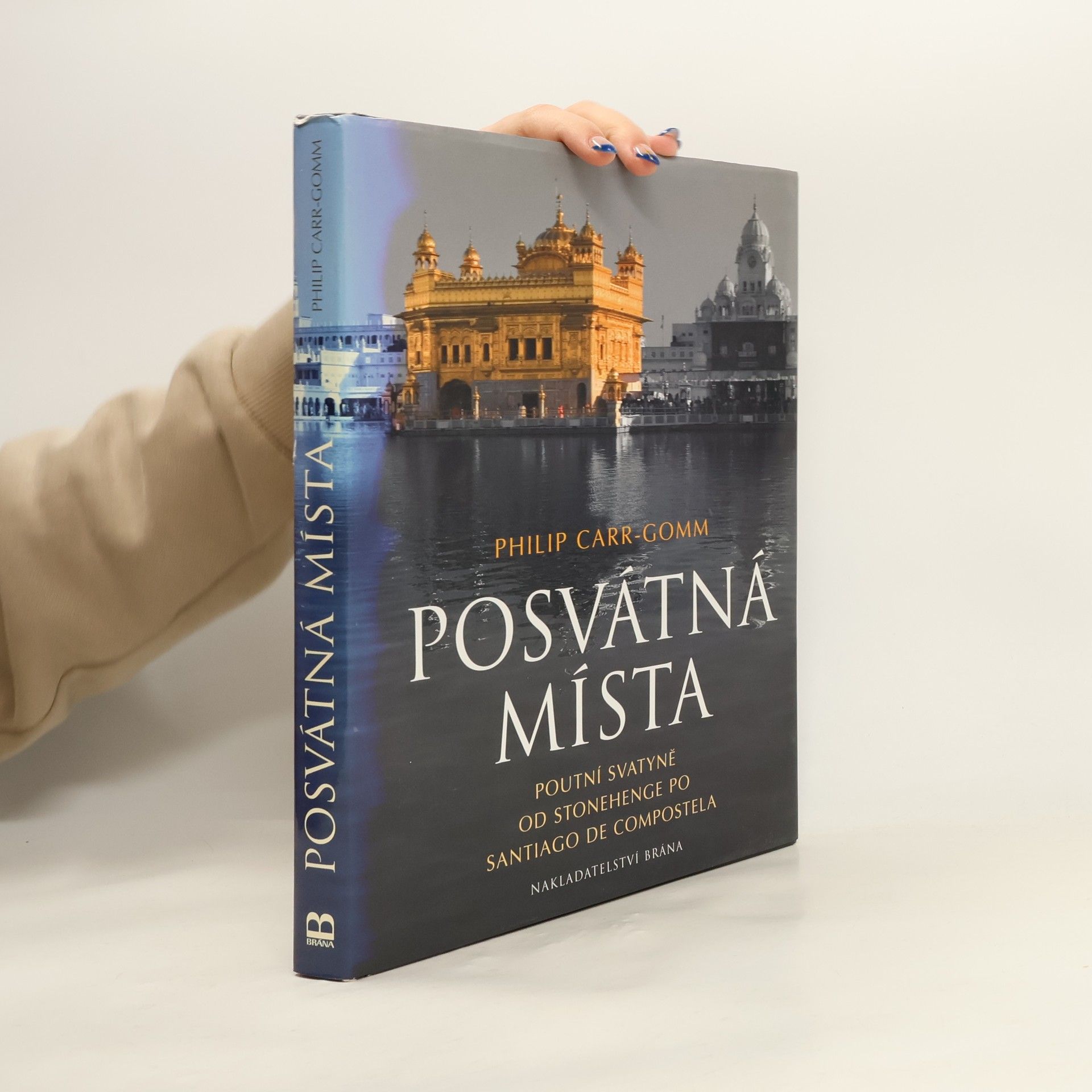 Philip Carr-Gomm Posvátná místa. Poutní svatyně od Stonehenge po Santiago de Compostela