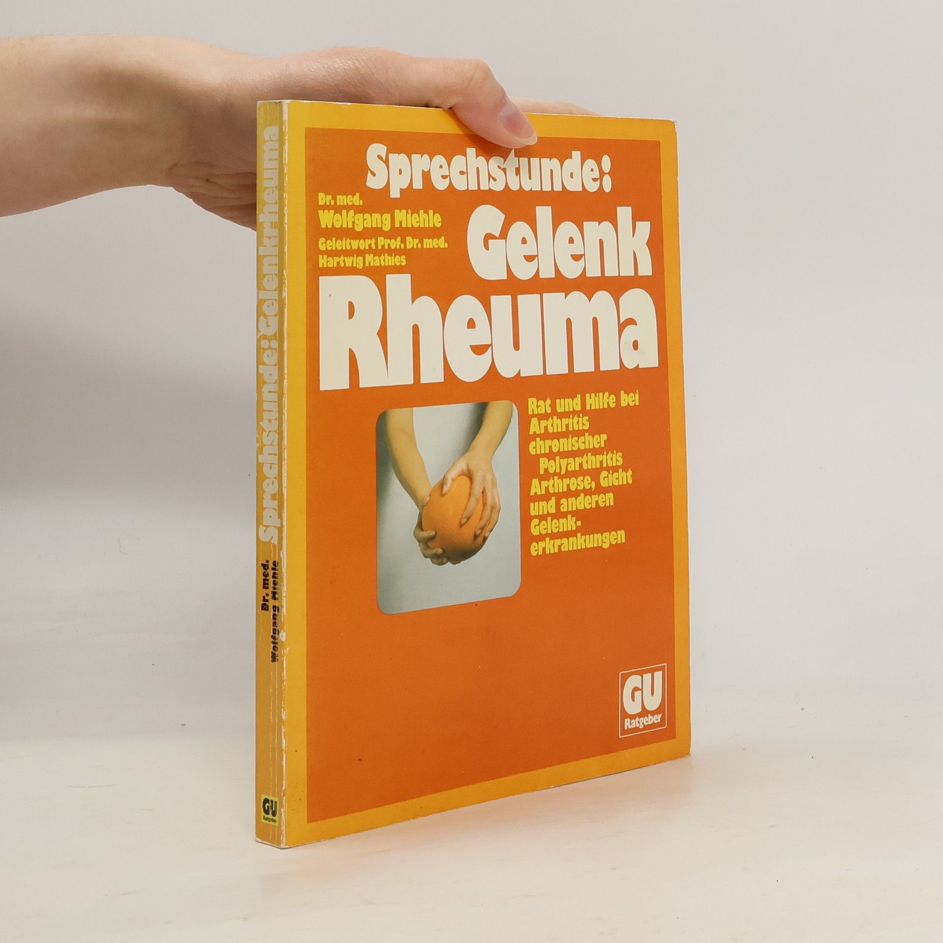 Wolfgang Miehle Sprechstunde Gelenkrheuma