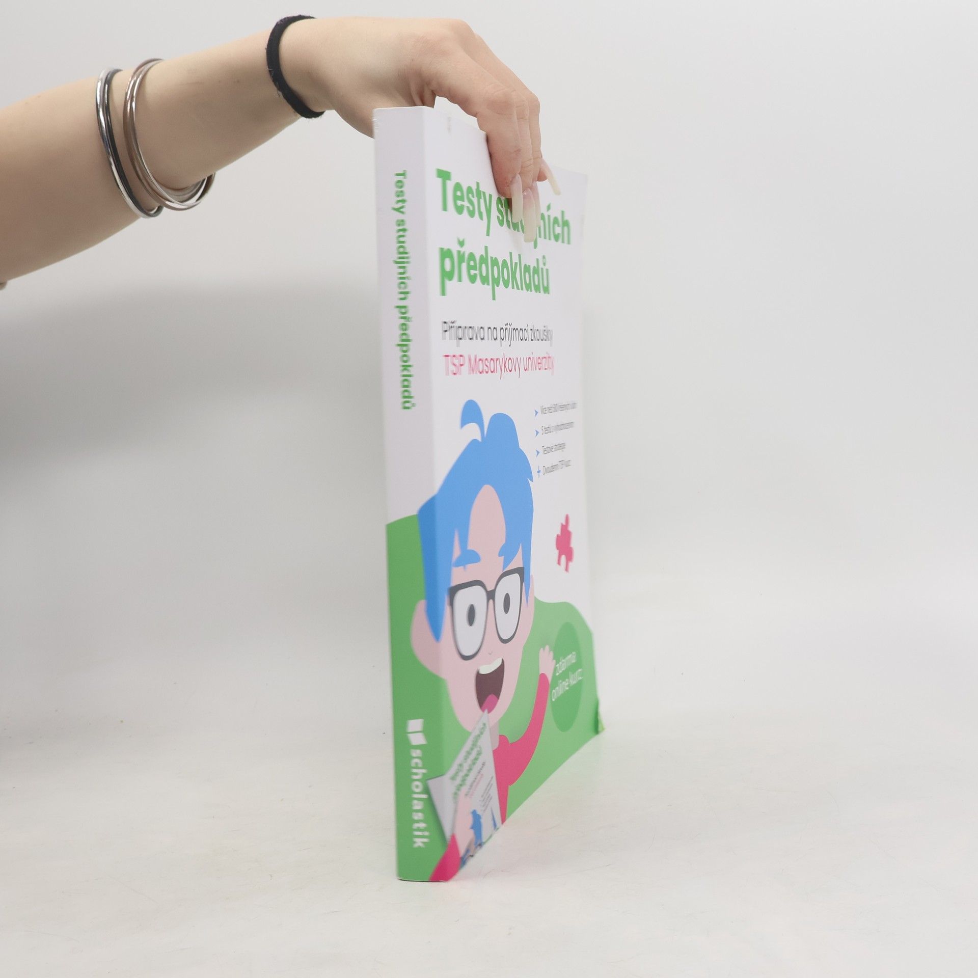 Matěj Vitouch Testy studijních předpokladů : příprava na přijímací zkoušky TSP Masarykovy univerzity