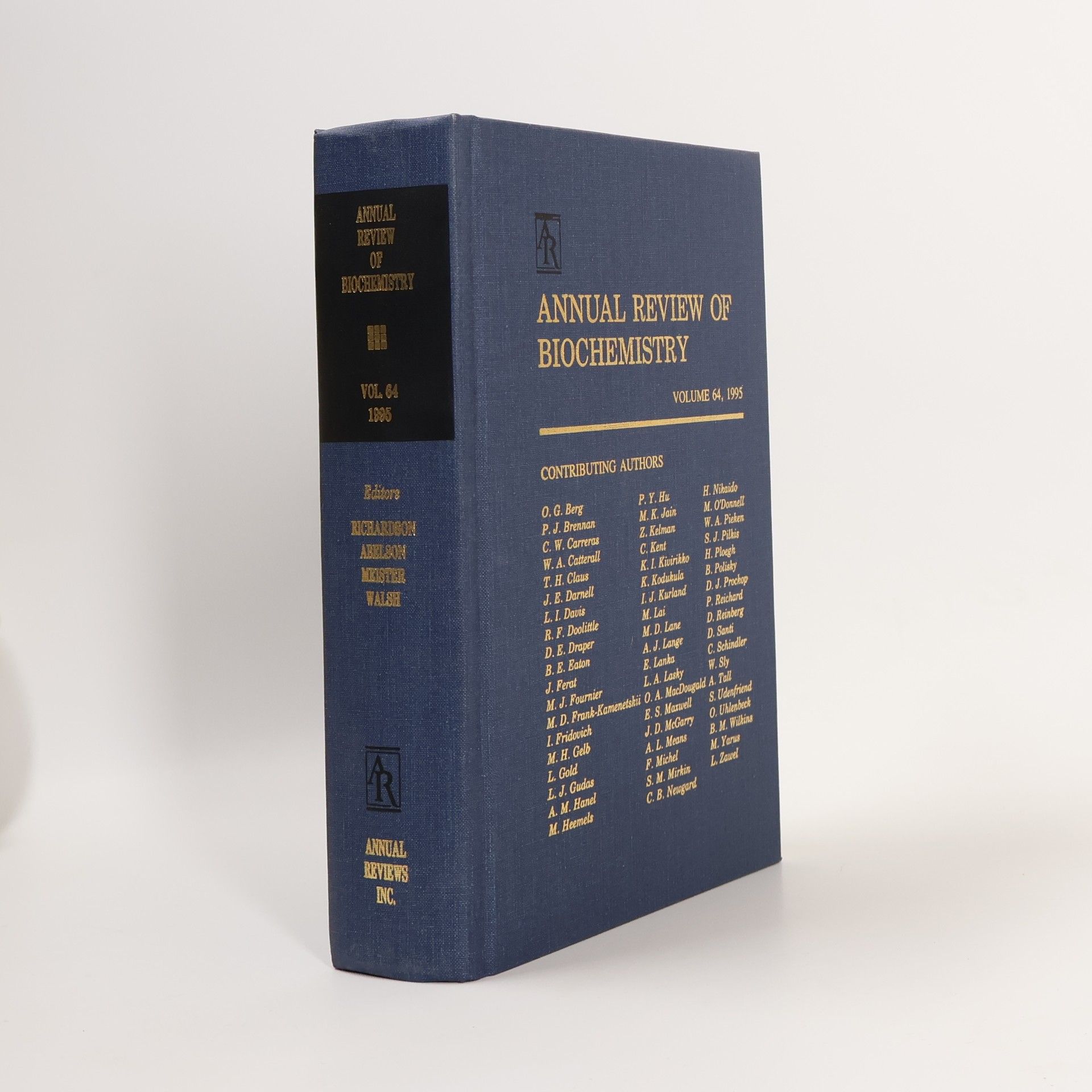 Kolektiv autorů Annual Review of Biochemistry 64